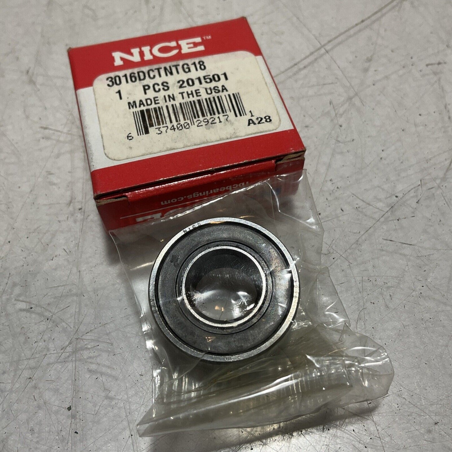 RBC BEARINGS NICE 3016DCTNTG18 DEEP GROOVE BALL BEARING LOT  OF 2  678