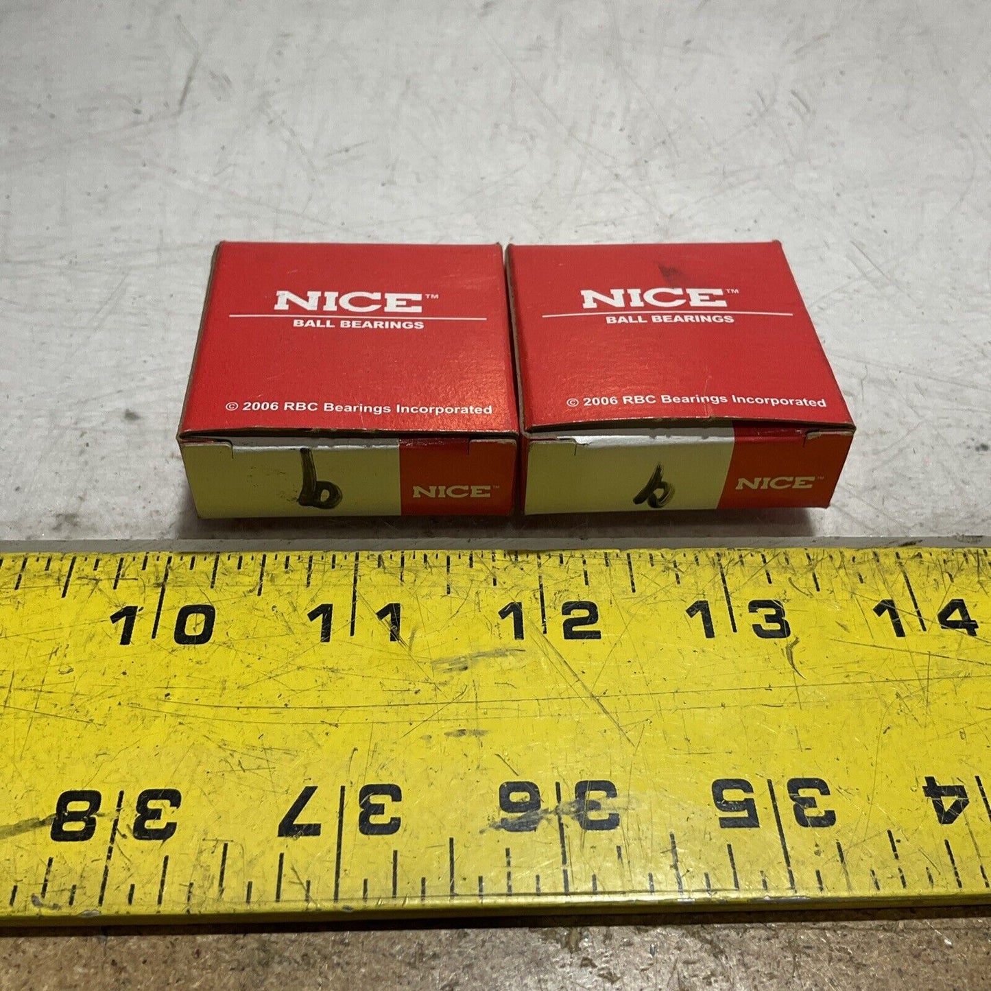 RBC BEARINGS NICE 3016DCTNTG18 DEEP GROOVE BALL BEARING LOT  OF 2  678