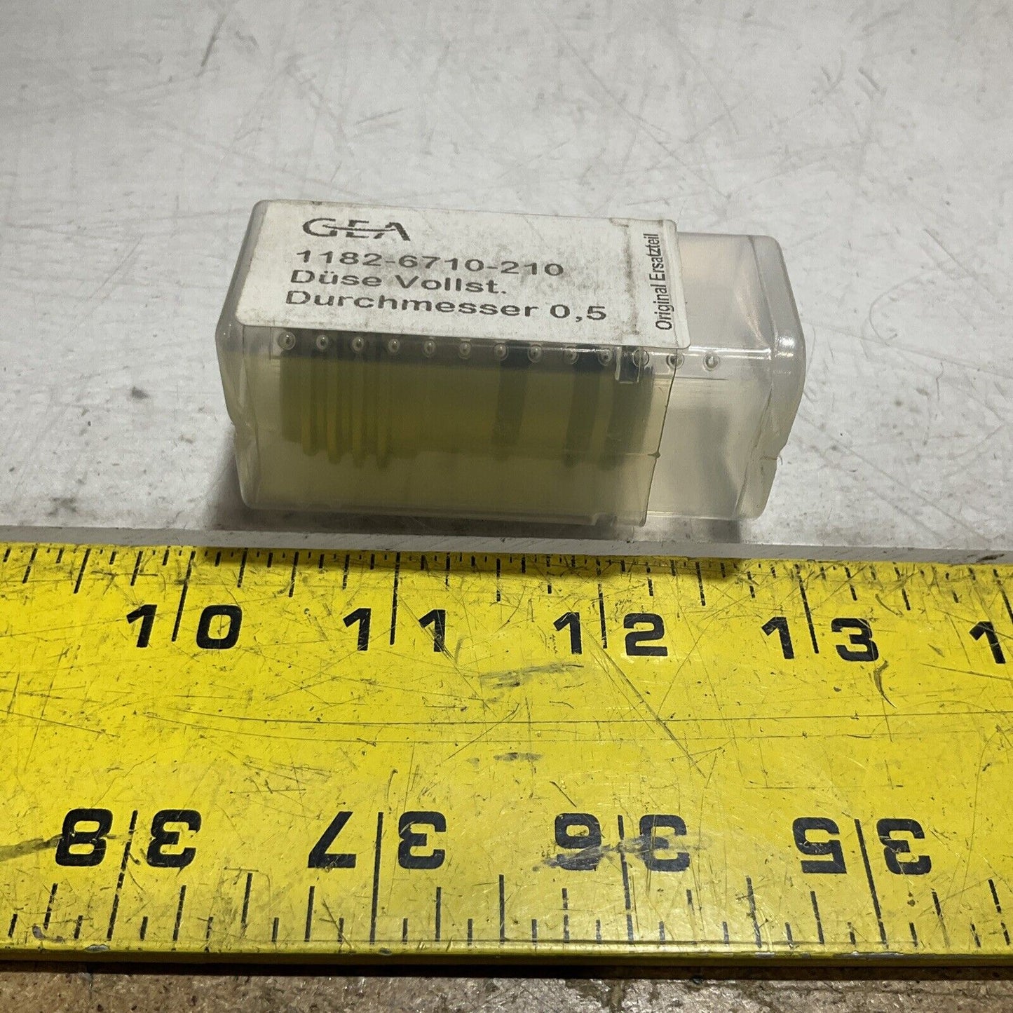 GEA 1182-6710-210 WASHER  JET NOZZLE CENTRIFUGAL  SEPERATOR 0.5MM DIA QTY 14 C2H