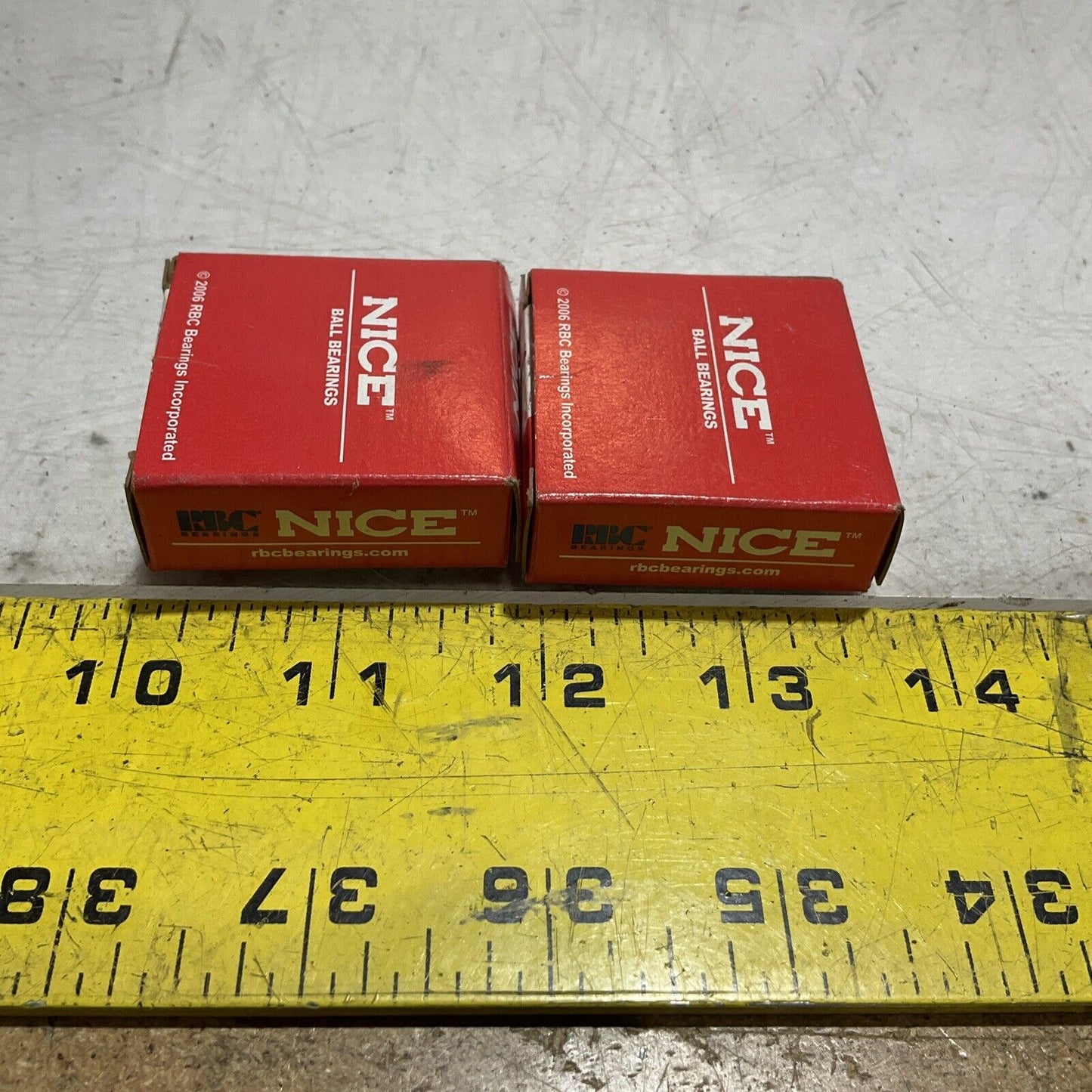 RBC BEARINGS NICE 3016DCTNTG18 DEEP GROOVE BALL BEARING LOT  OF 2  678