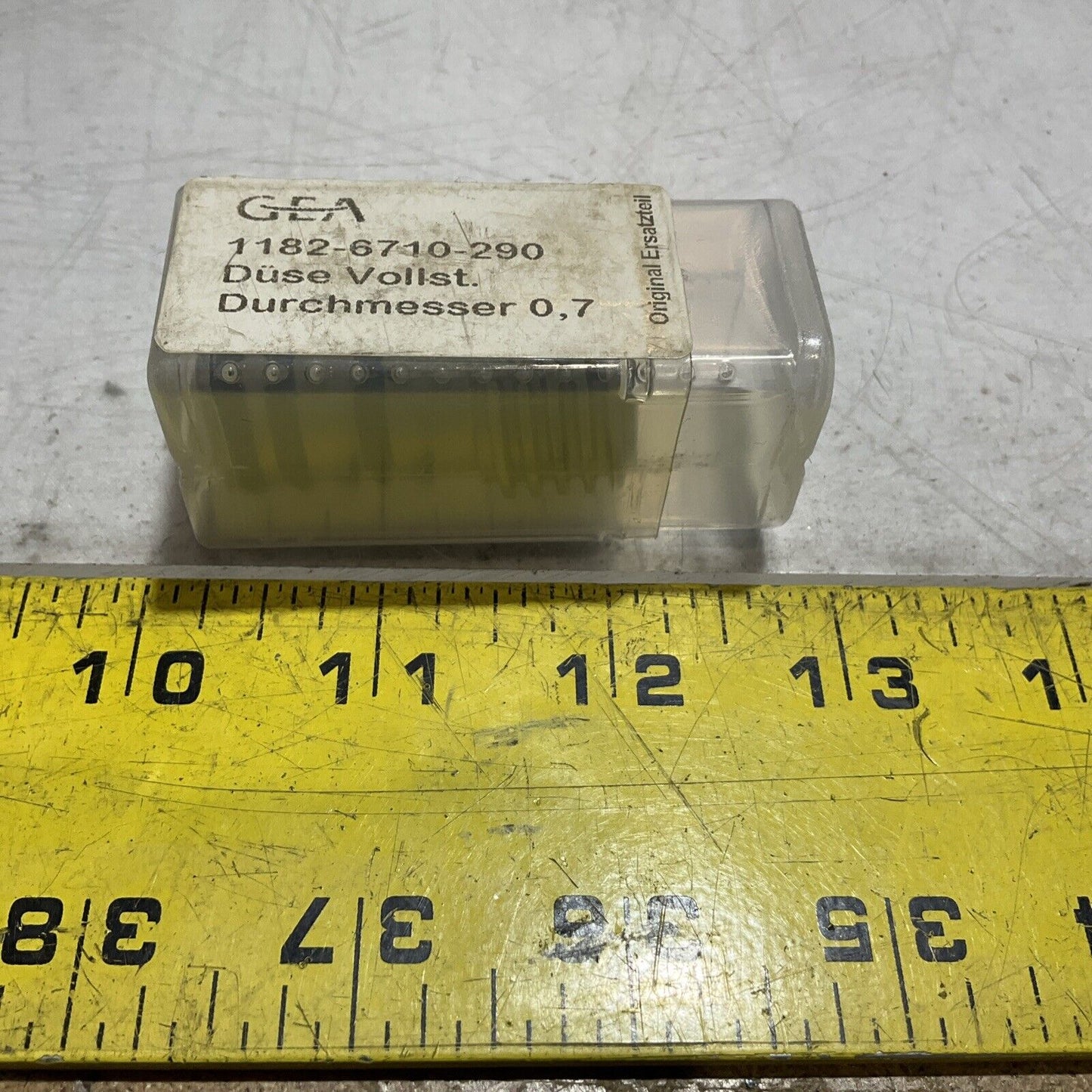 GEA 1182-6710-290 WASHER  JET NOZZLE CENTRIFUGAL  SEPARATOR 0.7MM DIA QTY17 C2H