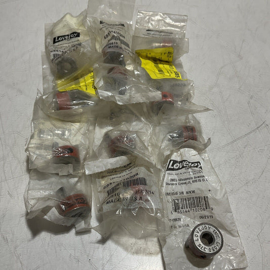 LOVEJOY  L-50.375  68514410208 LO50 JOW COUPLING HUB 3/8 BORE NKW LOT OF 12  222