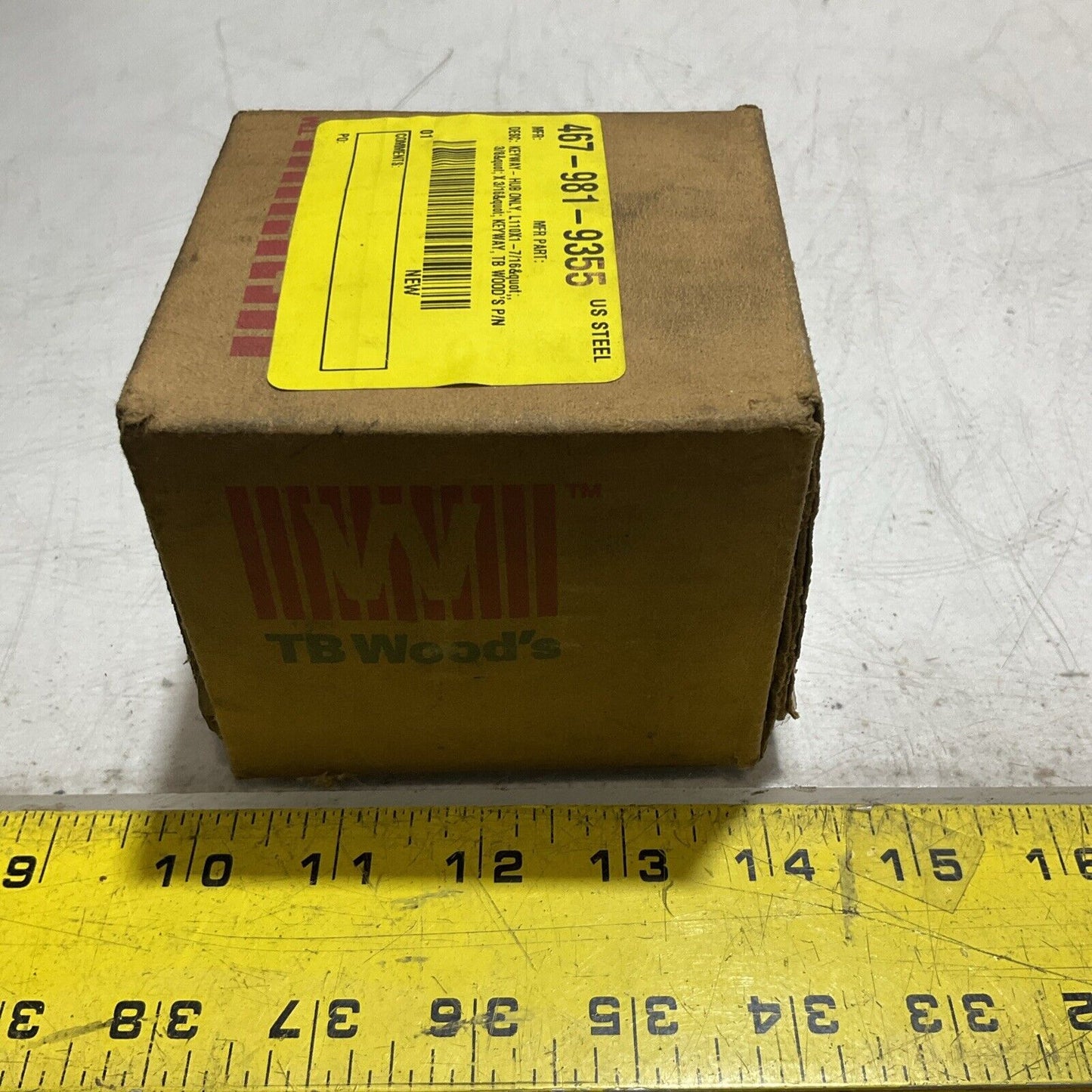 TB WOODS L110 1-7/16  L-JAW  COUPLING HUB 222-U3S