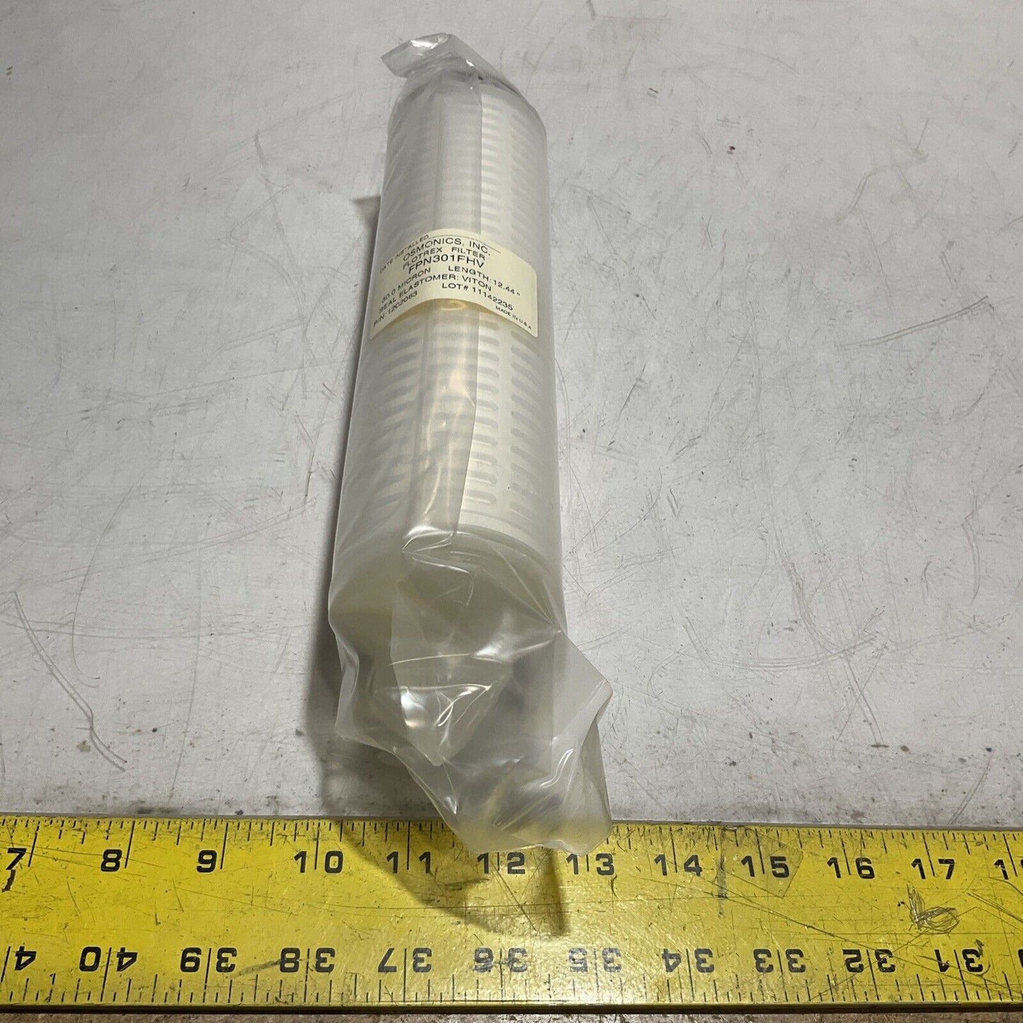 OSMONICS  FPN301FHV  VEOLIA FLOTREX  POLYPROPYLENE CARTRIDGE FILTER  554