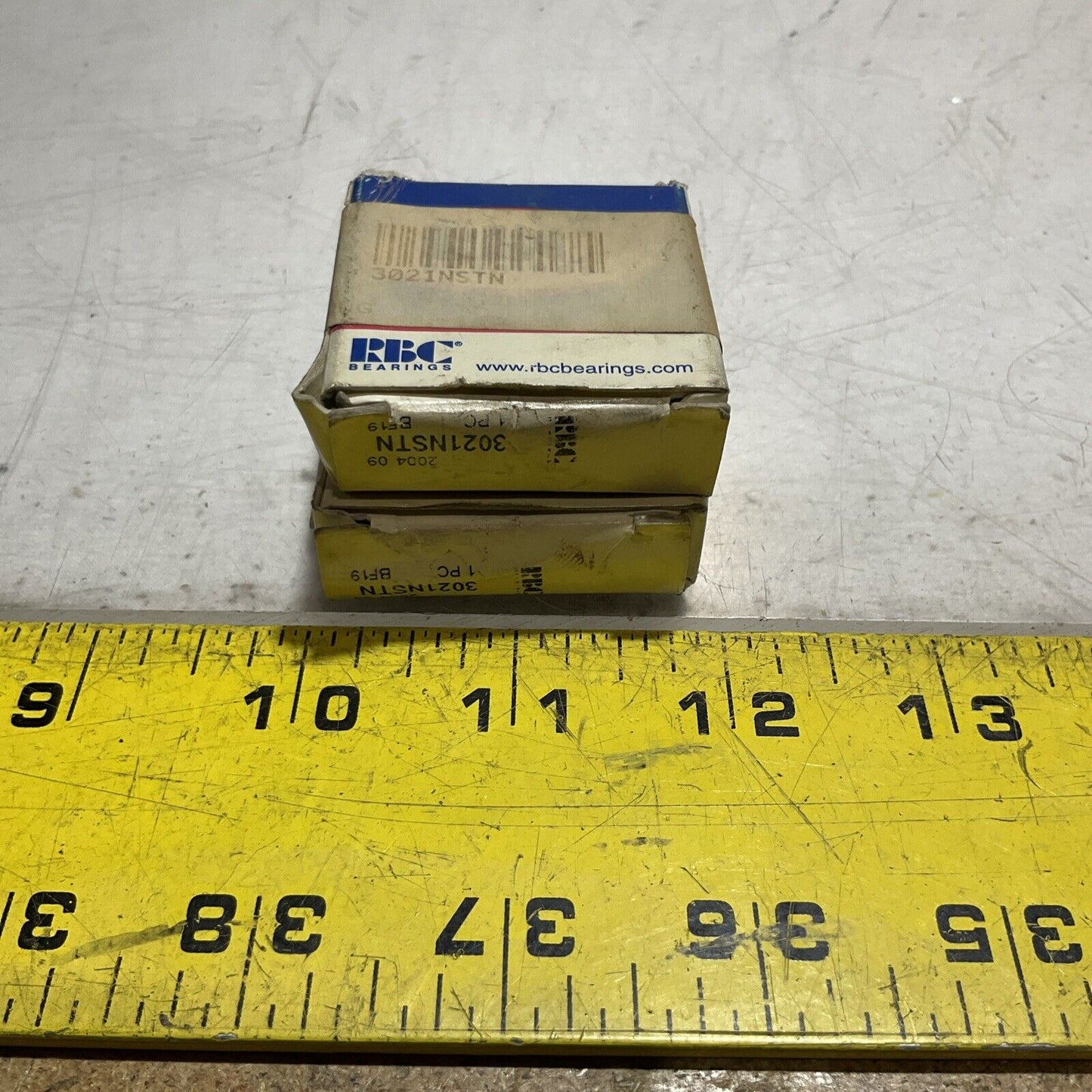 RBC BEARINGS 3021NSTN NICE  BALL BEARINGS  LOT OF 2  678-U3S