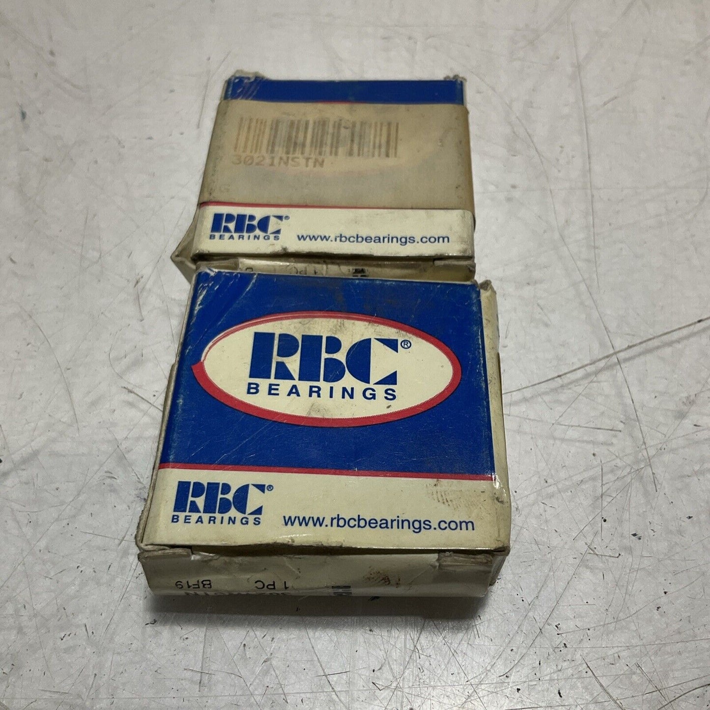 RBC BEARINGS 3021NSTN NICE  BALL BEARINGS  LOT OF 2  678-U3S