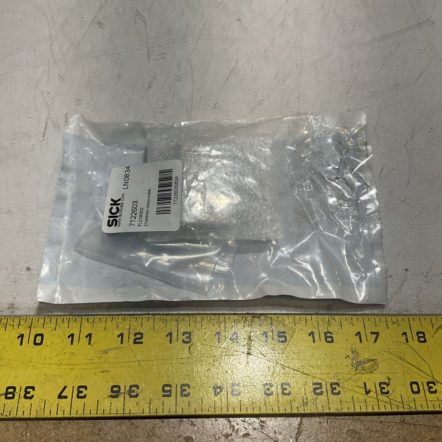 SICK  7122603 - PL21MS02   21x44MM MICRO-CUBE  UNIT PACK  U3S
