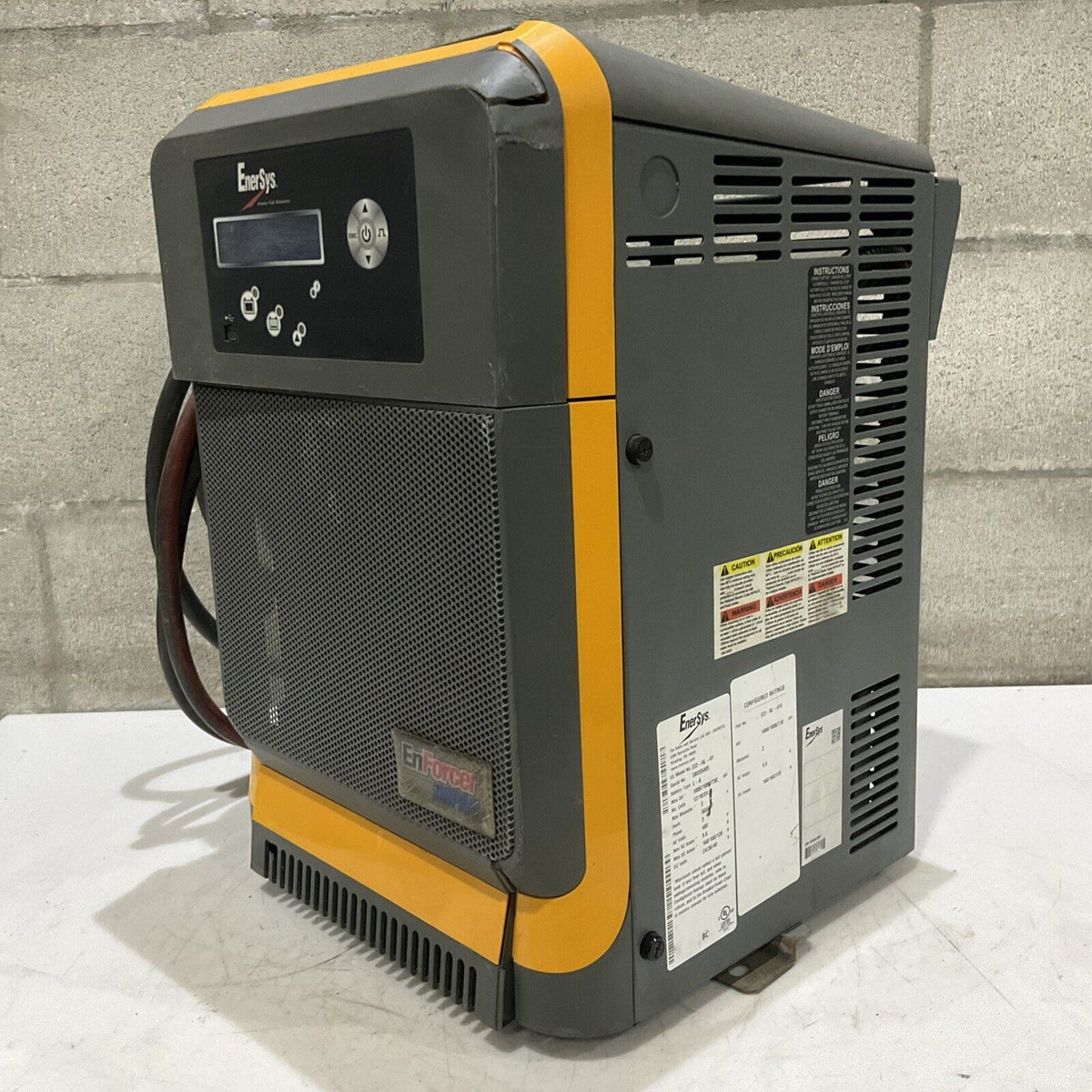 Enforcer Enersys ENERSYS EI3-HL-4YE ENFORCER IMPAQ FORKLIFT L-A BATTERY CHARGER 3PH 480 ...