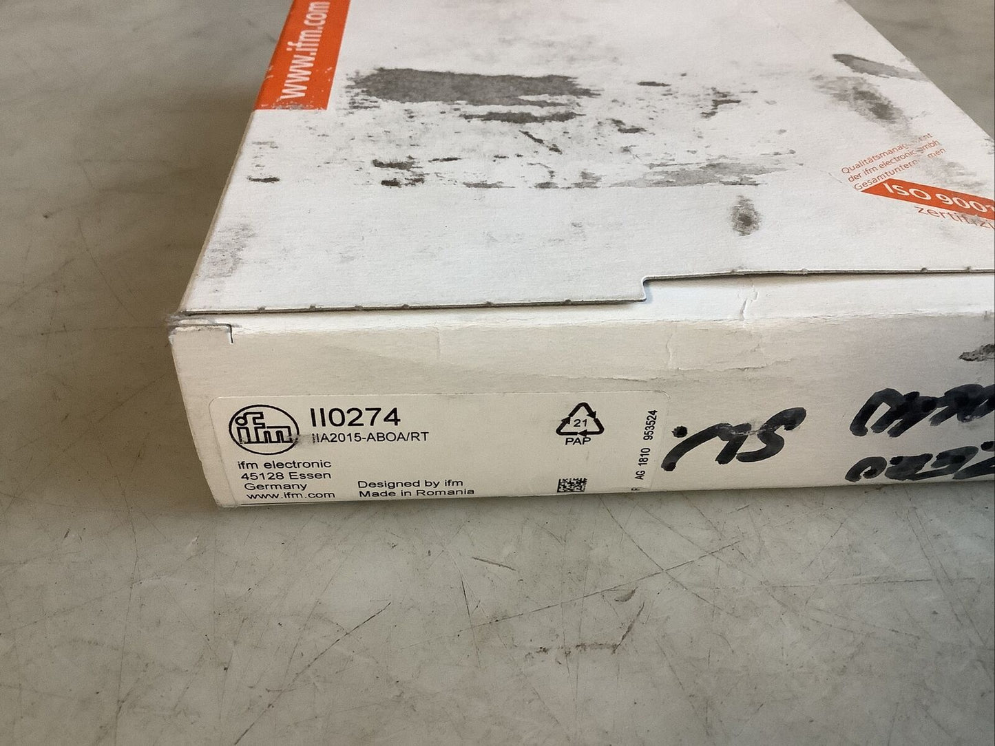 IFM II0274 INDUCTIVE SENSOR 476