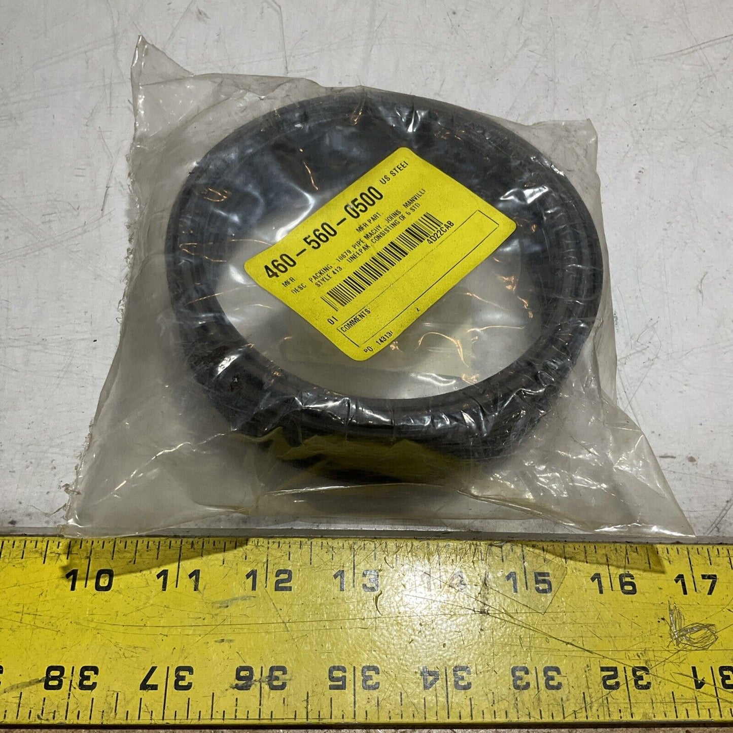 ROTASERV  460-560-0500 4D22CAB PACKING RING 222-U3S