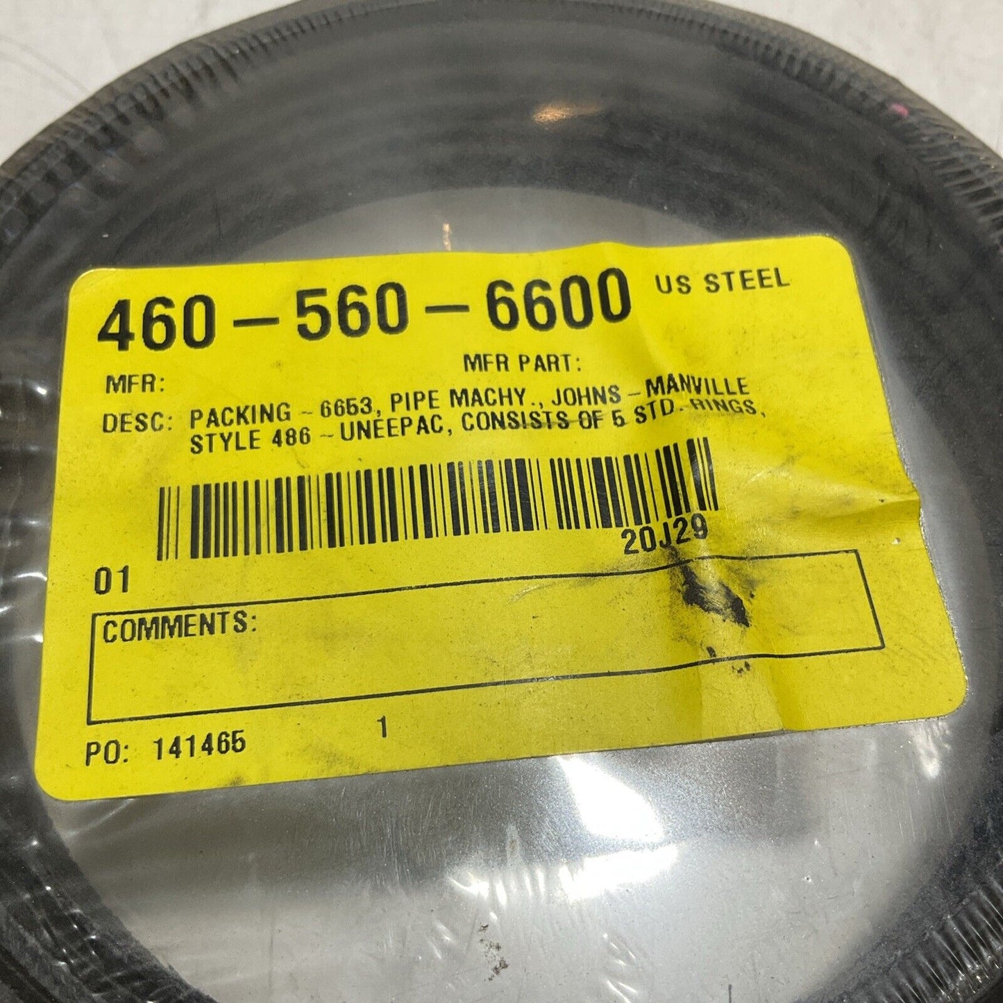 ROTASERV 460-560-6600 20J29 PACKING RING 4.5" 222-U3S