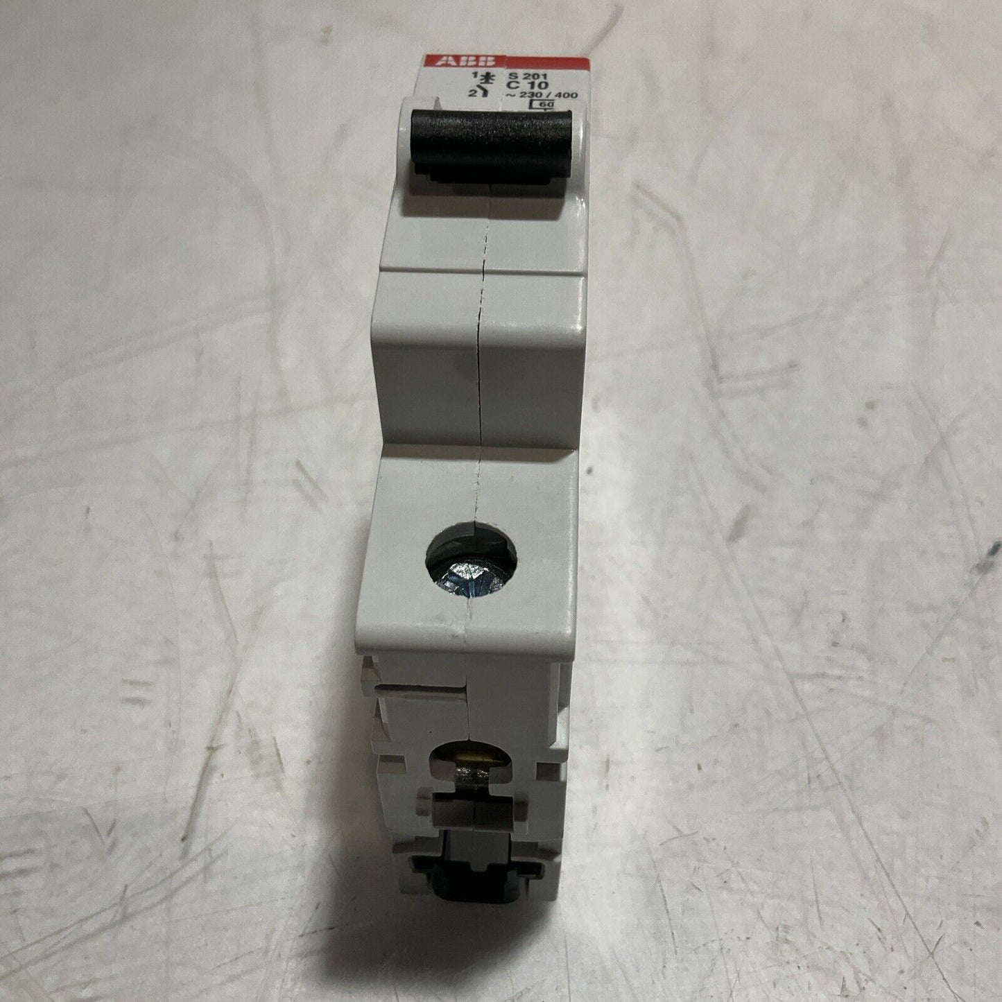 ABB S201-C10   1POLE 10A  CIRCUIT BREAKER  THERMAL  MAG  U3S