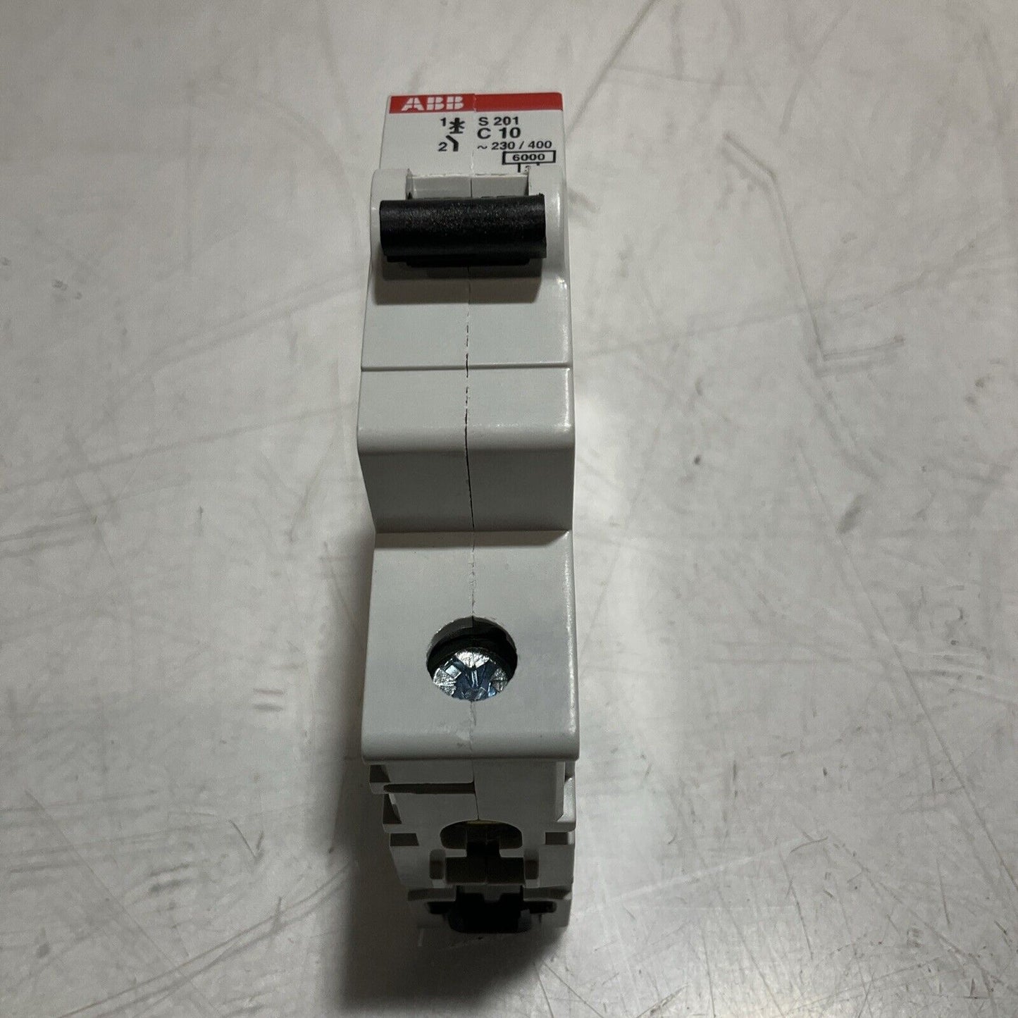 ABB S201-C10   1POLE 10A  CIRCUIT BREAKER  THERMAL  MAG  U3S