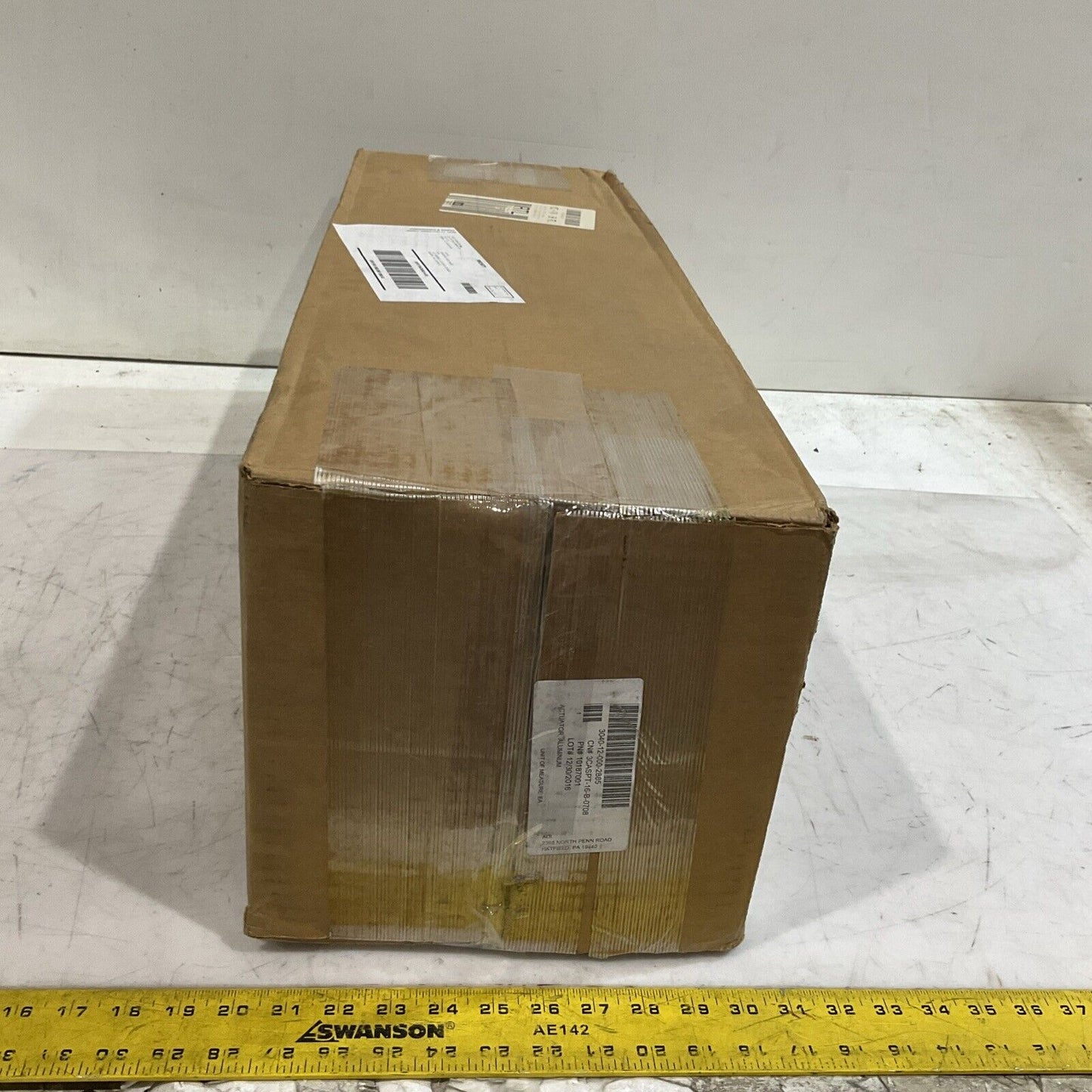 MACRON  DYNAMIC 10187001  ALUMINUM LINEAR  ACTUATOR   SERIAL NUMBER 0499 U3S