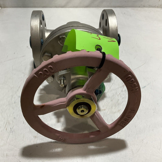 LADISH VALVE 2" B16.34/600-CD4MCUM-83759226-PG01-A20D STAINLESS GATES VALVE  LBL