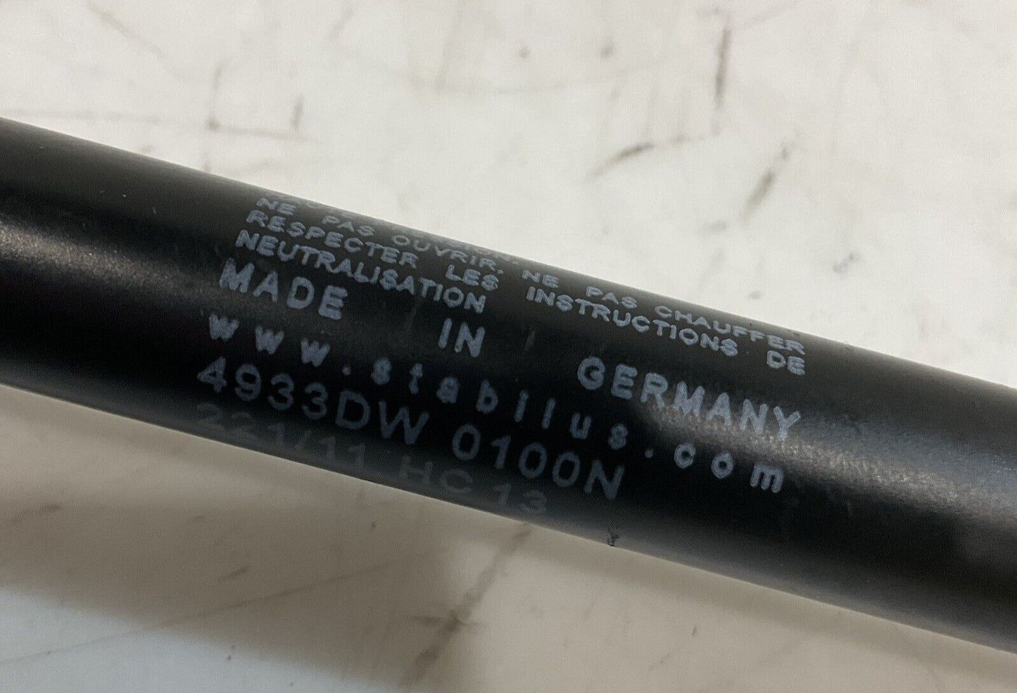 STABILUS LIFT-0-MAT  4933DW-0100N-221/11HC13  HYDRAULIC DAMPER  LOT OF 2 U3S