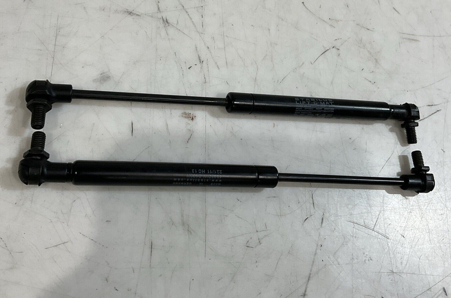 STABILUS LIFT-0-MAT  4933DW-0100N-221/11HC13  HYDRAULIC DAMPER  LOT OF 2 U3S