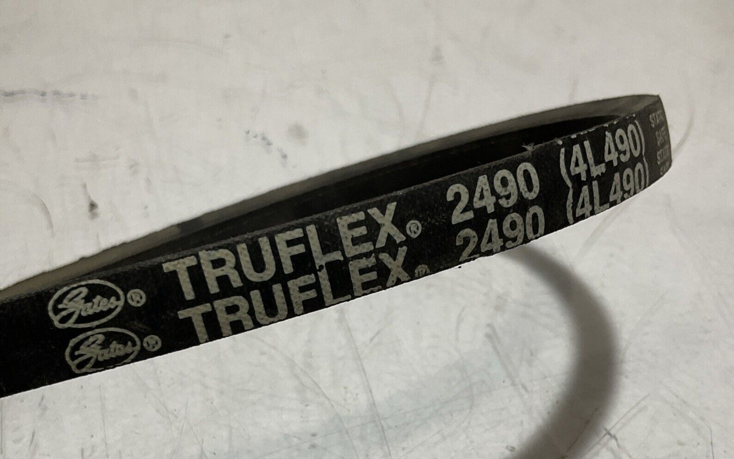 GATES 2490 TRUFLEX  V-BELT  4L490 LOT OF 4 678-U3S