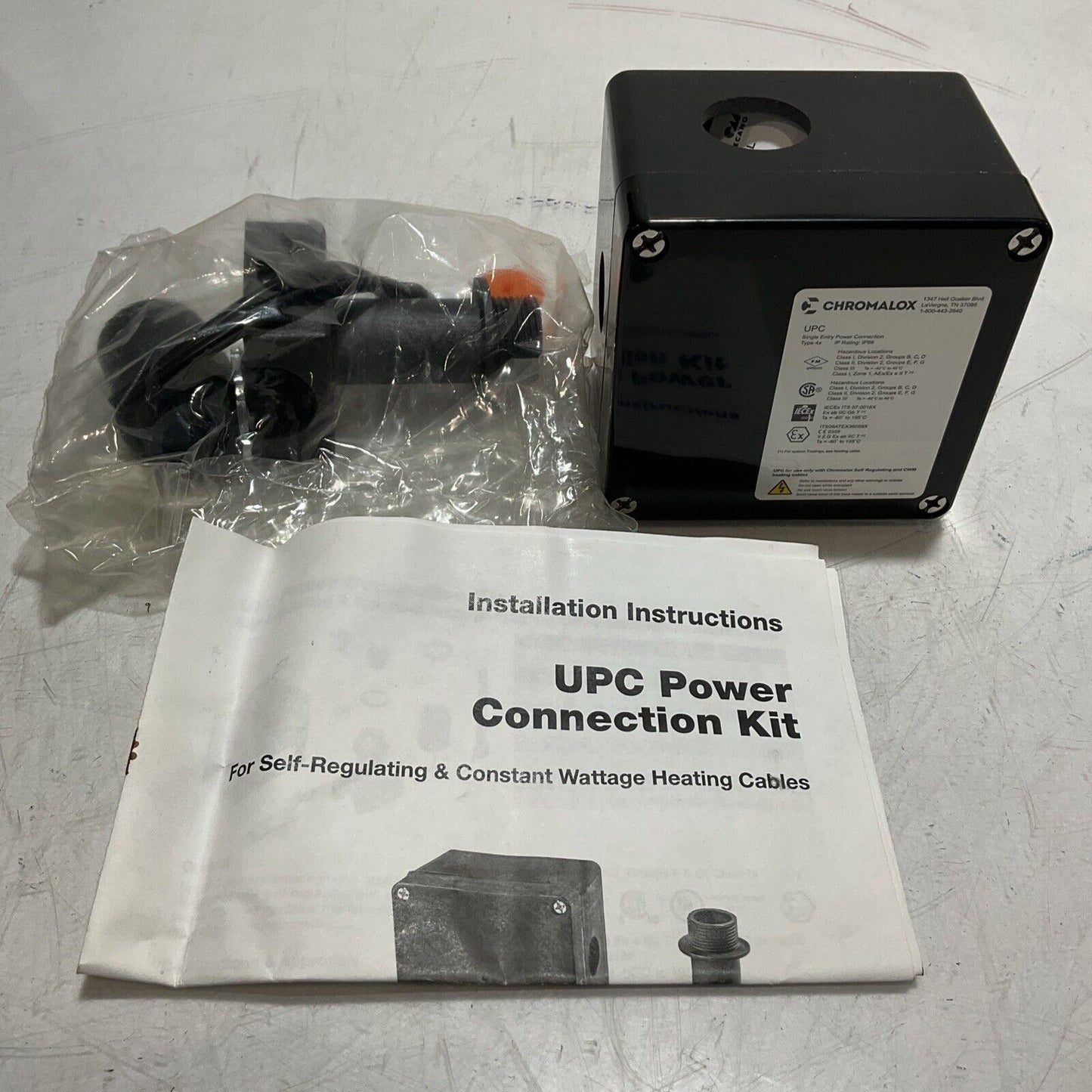 CHROMALOX  393553 UPC POWER CONNECTION BOX  KIT ELEMENT  U3S