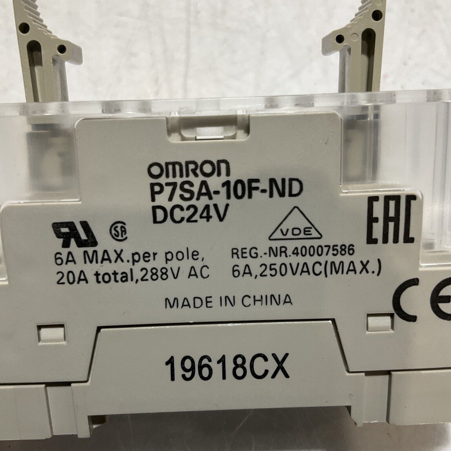 OMRON  P7SA-10F-NDDC24V  RELAY  SOCKET 6A,250VAC 288V  U3S