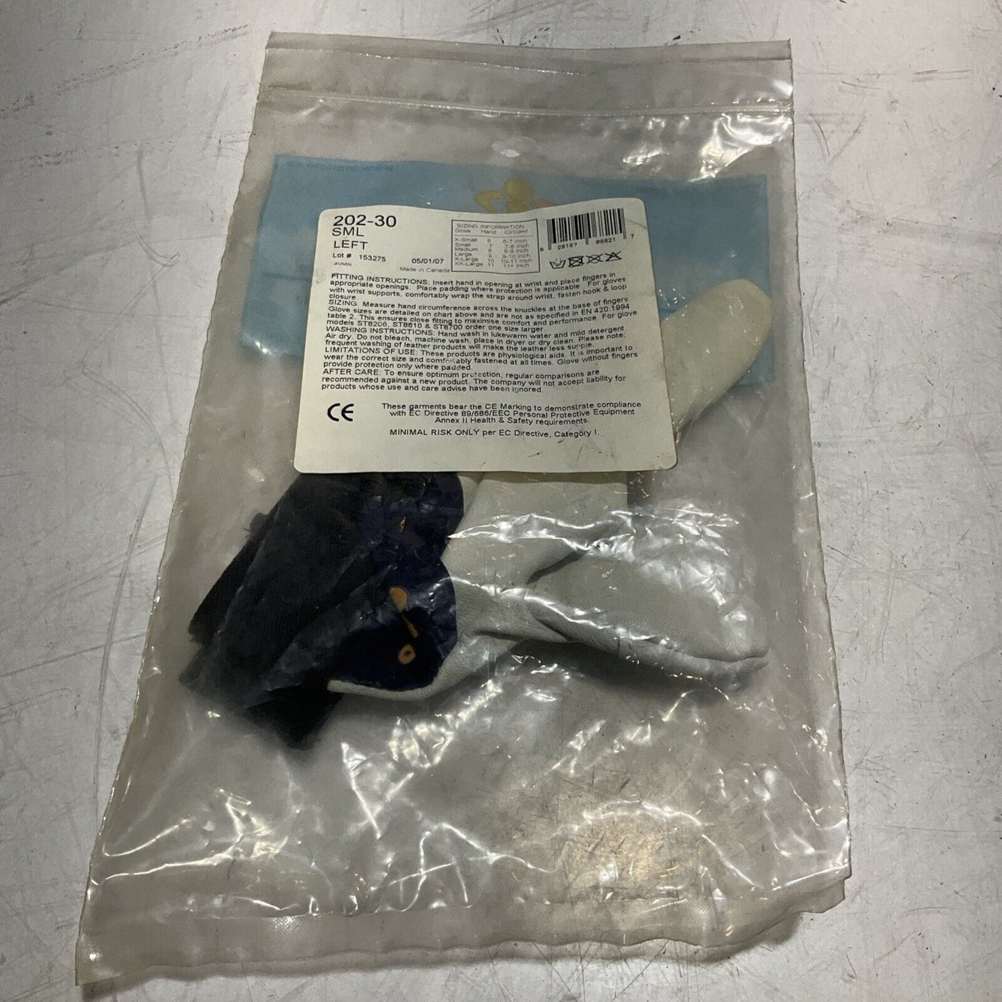 IMPACTO 202-30  SML LEFT  HAND SIZE  SPECIALTY GLOVES LOT OF 3 U3S