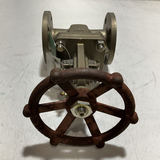 LADISH VALVE  CD4MCUM  1-1/2" 150 - 8275-9270-0000-015B STAINLESS GATE VALVE LBL
