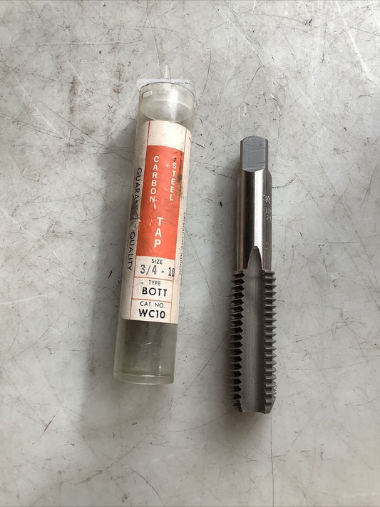 TRIUMPH TWIST DRILL WC10 CARBON STEEL TAP 3/4IN-10 476