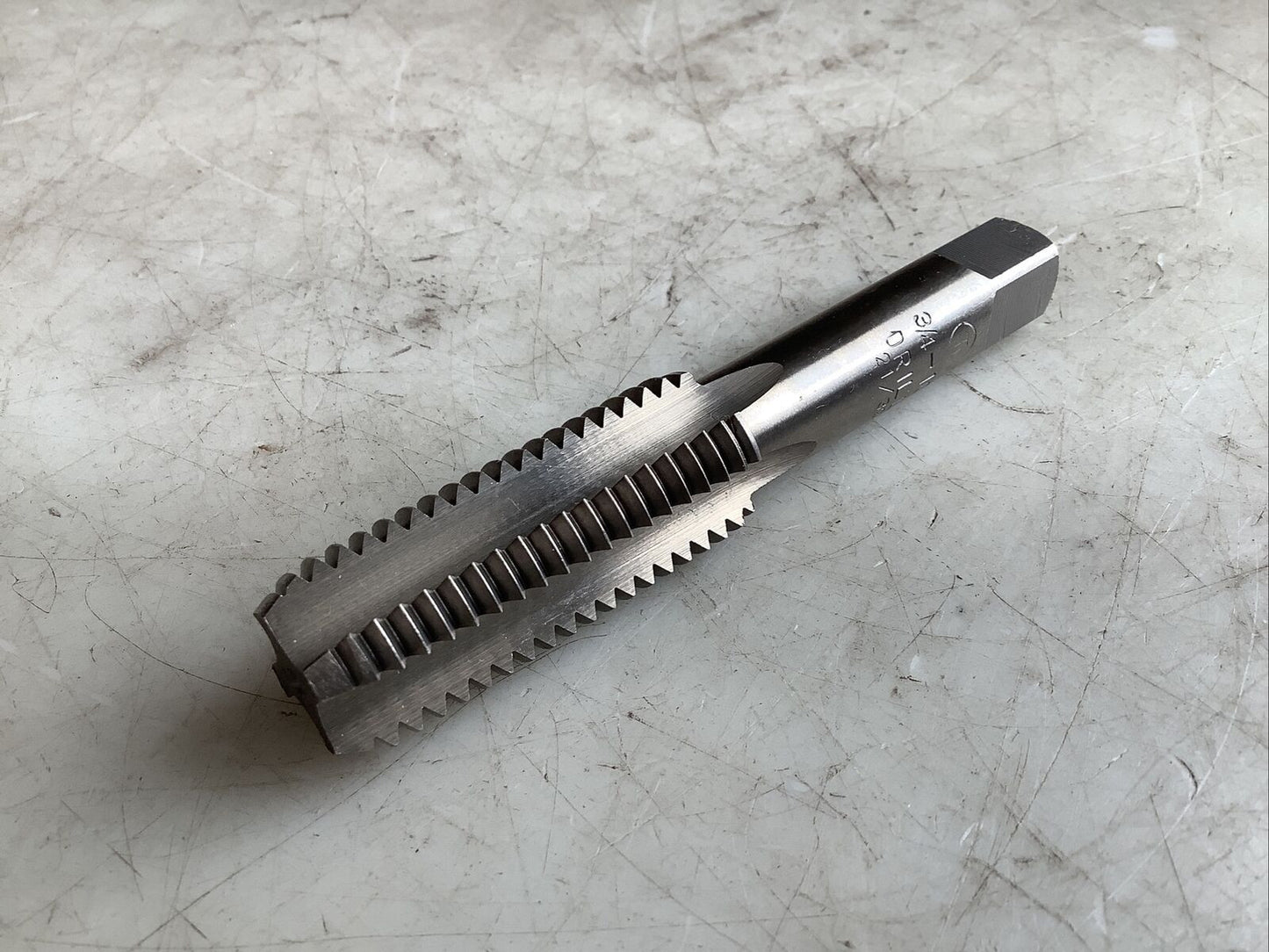 TRIUMPH TWIST DRILL WC10 CARBON STEEL TAP 3/4IN-10 476
