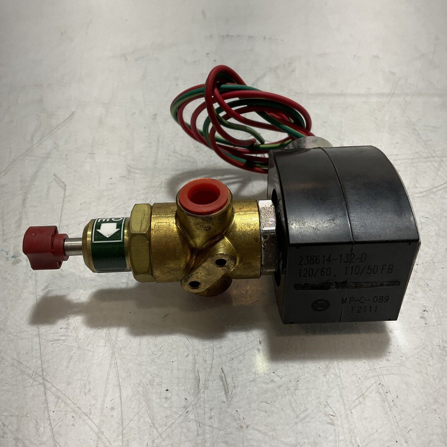 ASCO-RED-HAT EF8320G176MS- EF8003G2 SOLENOID VALVE 120/60 110/50 17.1W 1/4IN 678