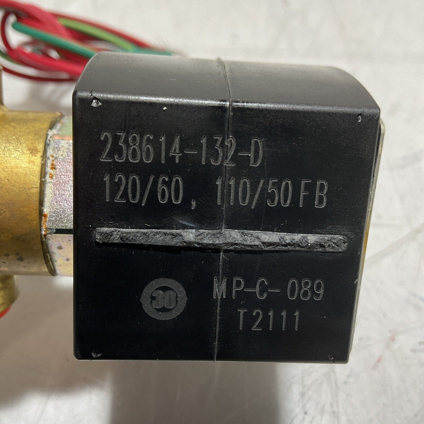 ASCO-RED-HAT EF8320G176MS- EF8003G2 SOLENOID VALVE 120/60 110/50 17.1W 1/4IN 678