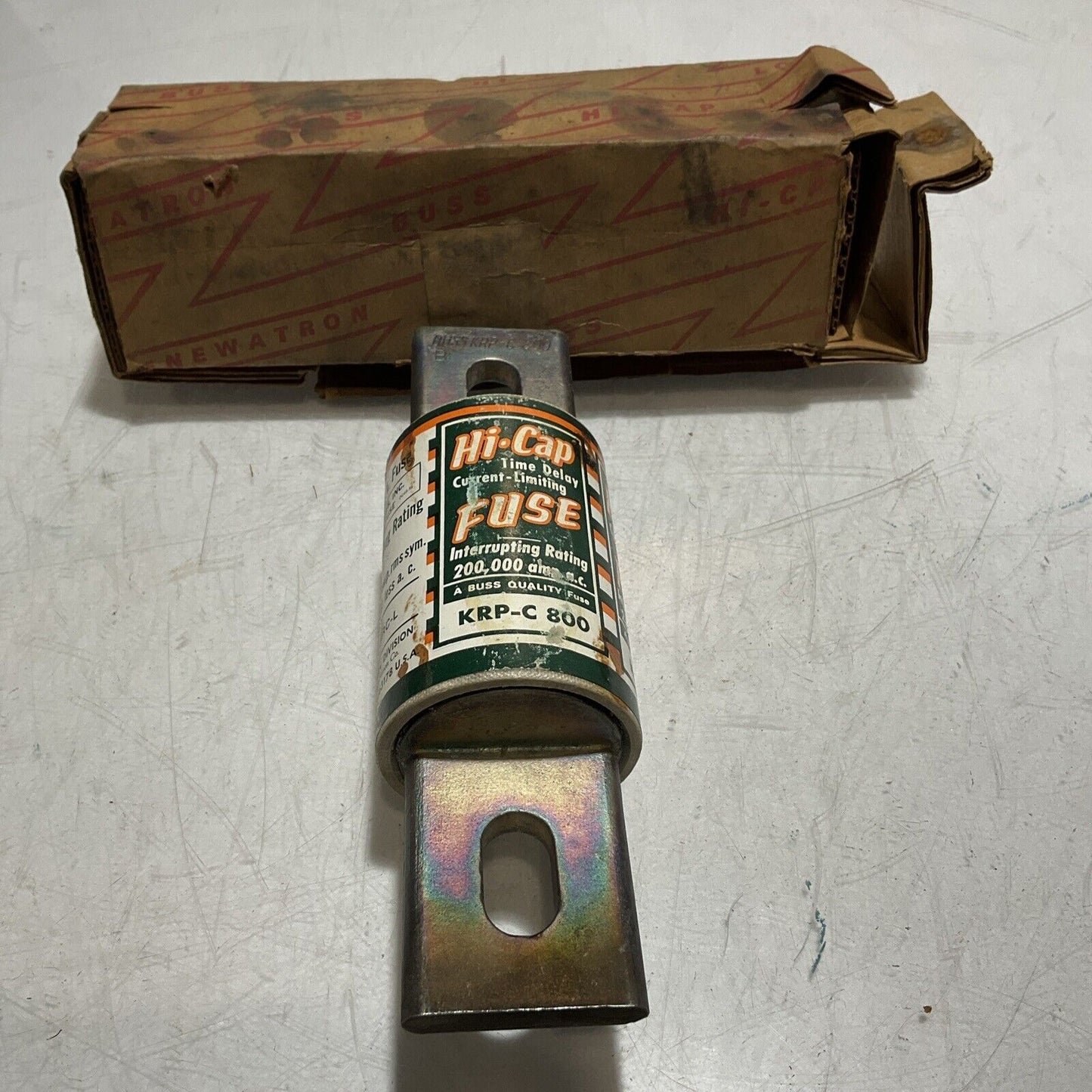 BUSSMANN  HI-CAP-FUSE  KRP-C-800  LOW-PEAK  CLASS L  FUSE 200,00AMP  600V  U3S