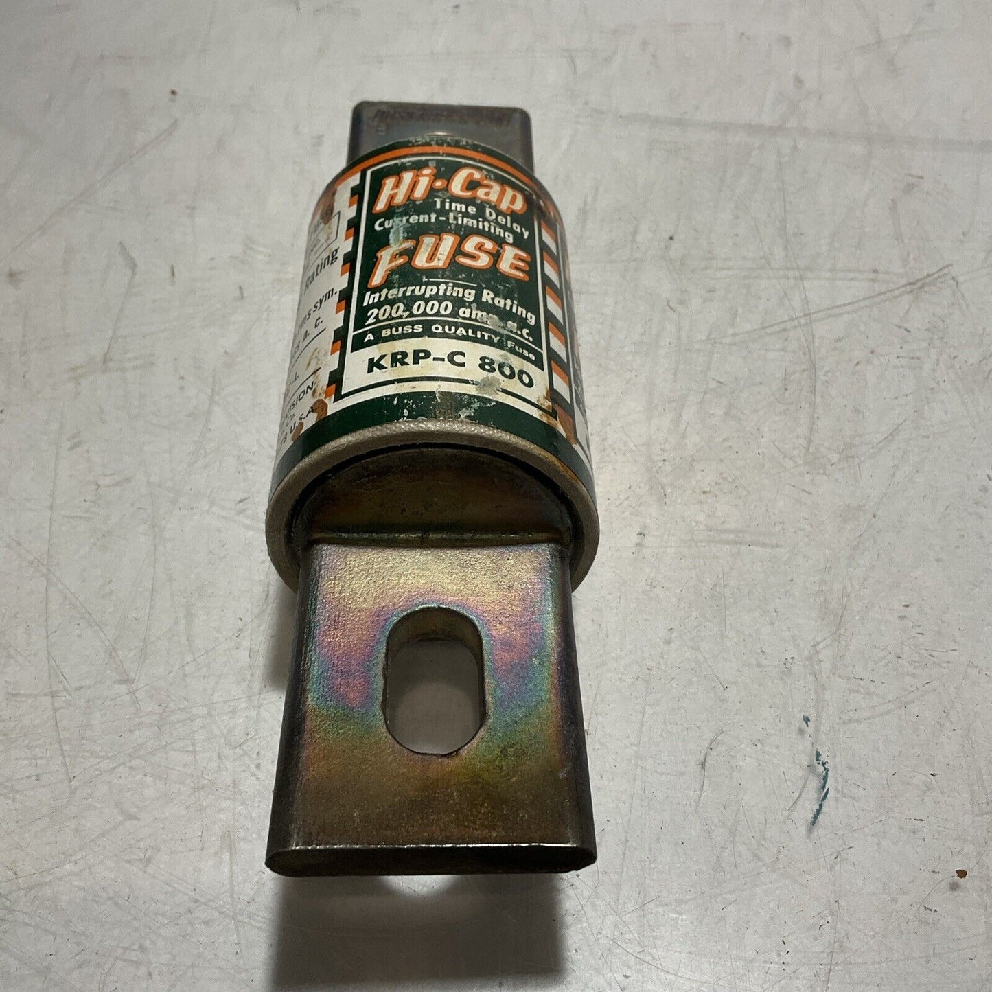 BUSSMANN  HI-CAP-FUSE  KRP-C-800  LOW-PEAK  CLASS L  FUSE 200,00AMP  600V  U3S