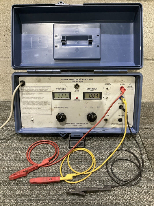 LARKIN POWER COMPONENTS POWER SEMICONDUCTOR TESTER 3000