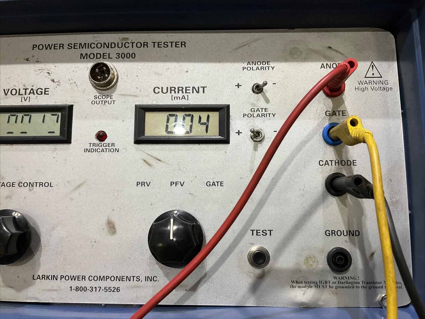 LARKIN POWER COMPONENTS POWER SEMICONDUCTOR TESTER 3000