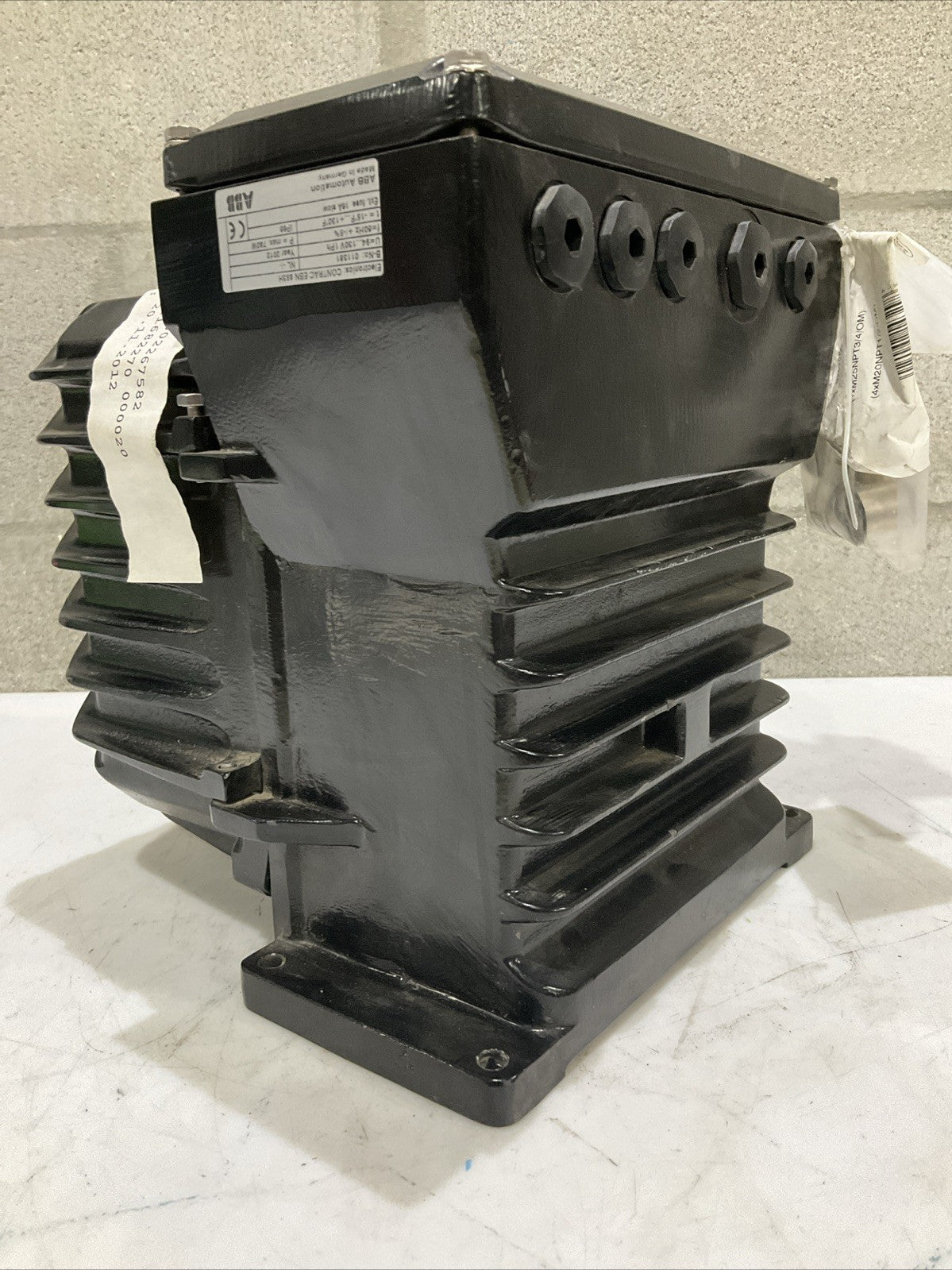 2012 ABB EBN 853H ELECTRICRONIC POWER UNIT FOR ACTUATOR TYPE RHD 4000-40 016798