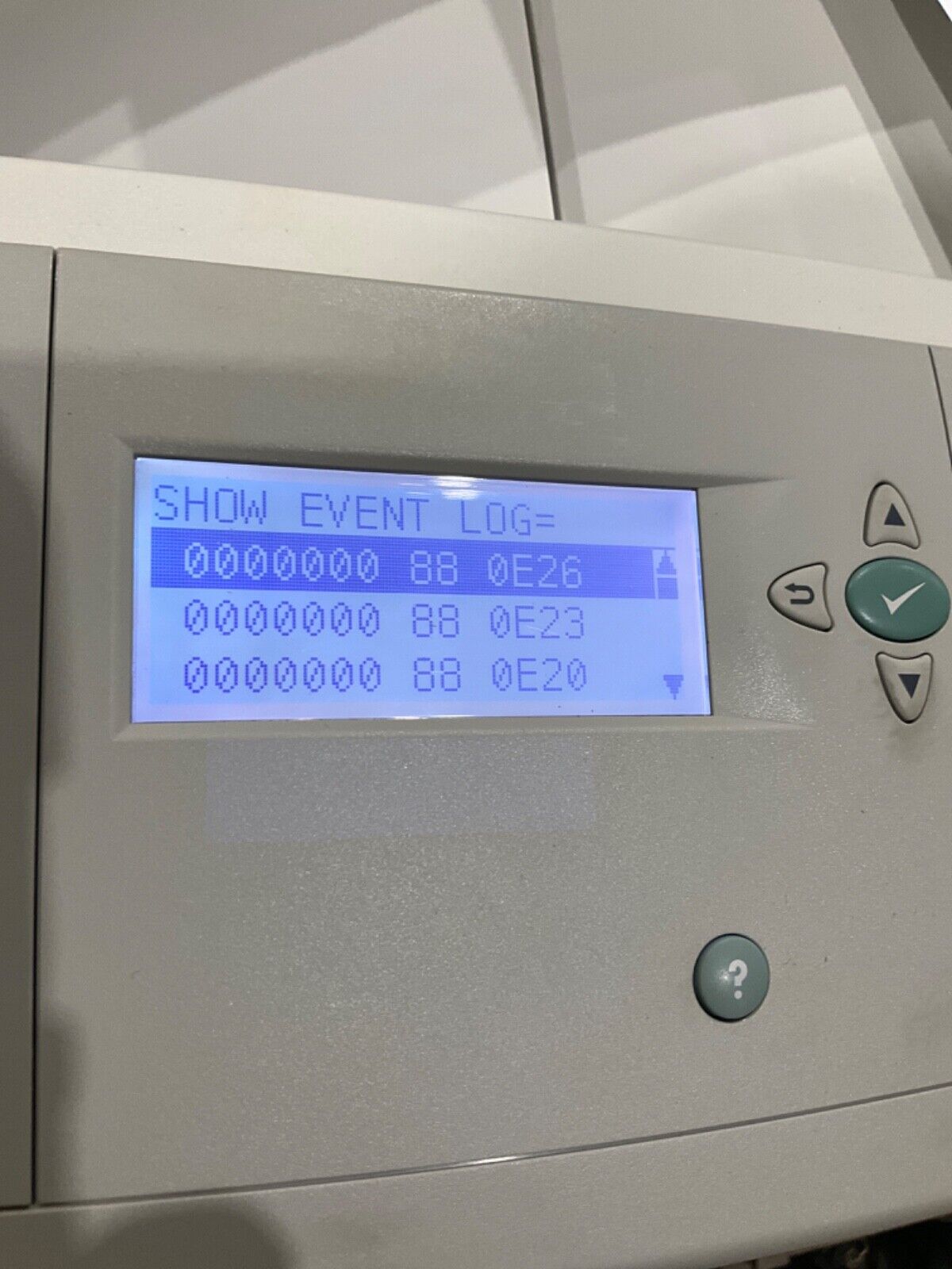 HP LASER JET 9050 PRINTER Q3723A BOISB-0403-00 100-127VAC  12A 50/60HZ U3S
