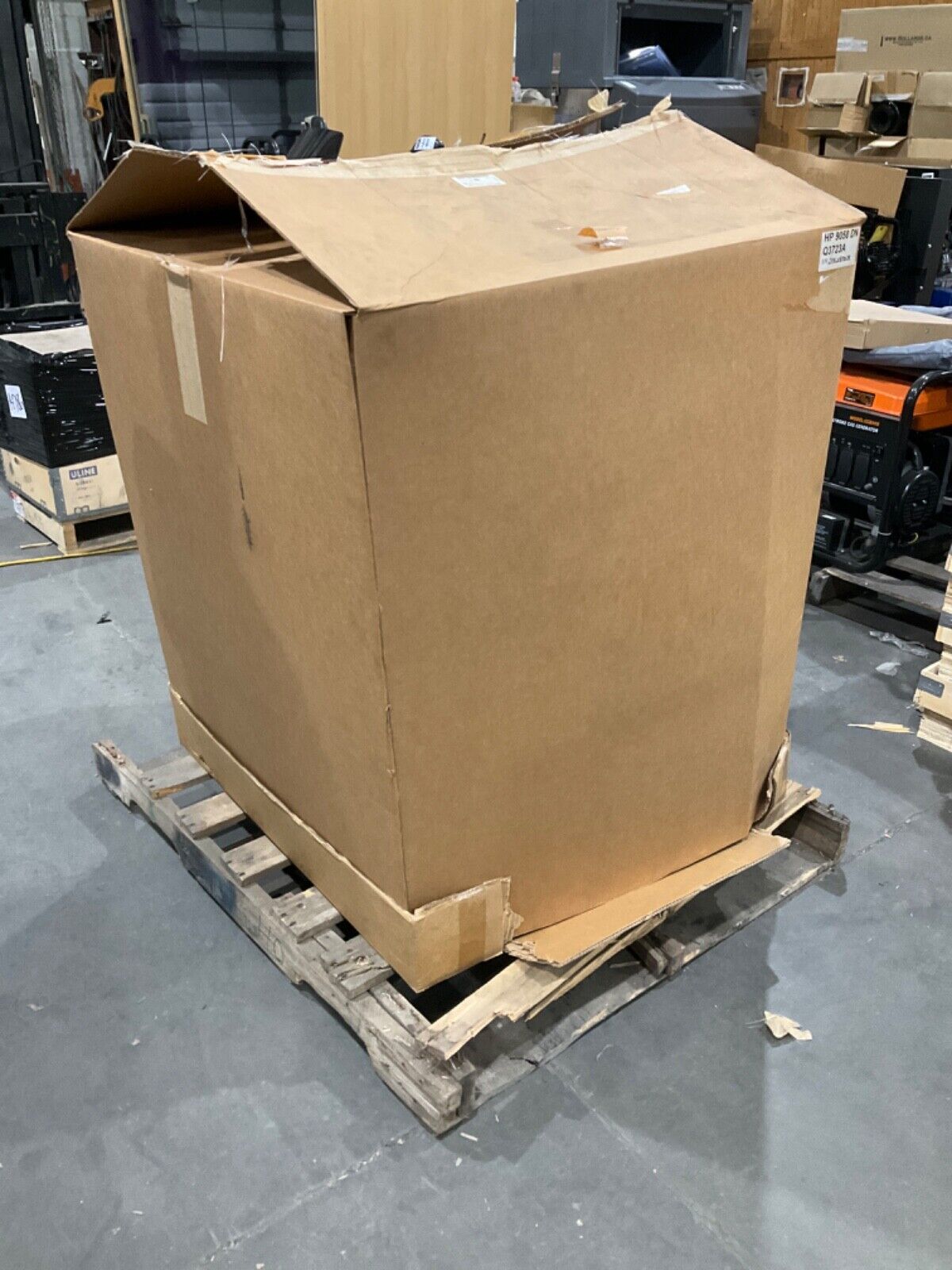 HP LASER JET 9050 PRINTER Q3723A BOISB-0403-00 100-127VAC  12A 50/60HZ U3S