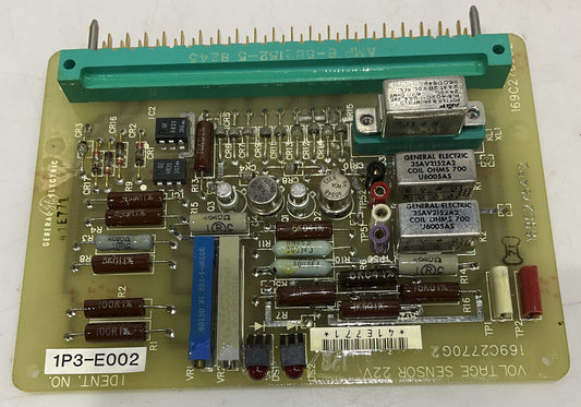 GENERAL ELECTRIC 1P3-E002 VOLTAGE SENSOR 22V 169C2770G2 373