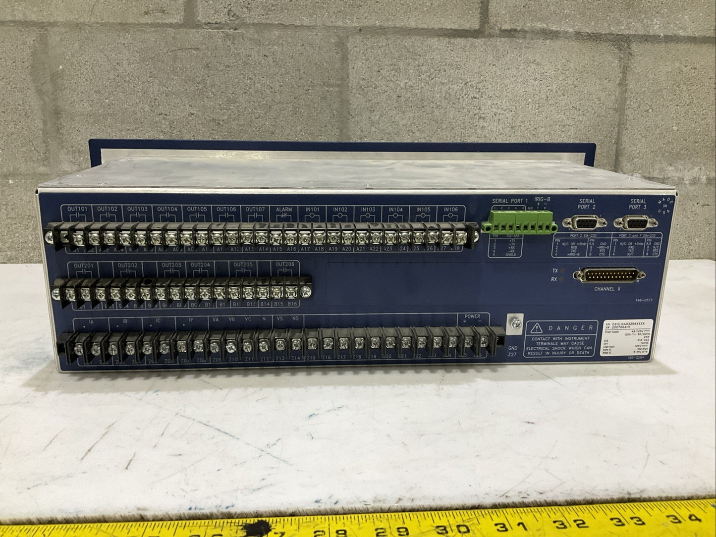 SEL-311L 0311L13A03254XXXX LINE CURRENT DIFFERENTIAL PROTECTION AUTOMATION UNIT