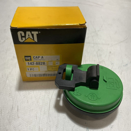 CAT-CATTERPILLAR  142-8828 BLACK AND GREEN LOCKABLE HYDRAULIC NON-VENT  CAP  U3S
