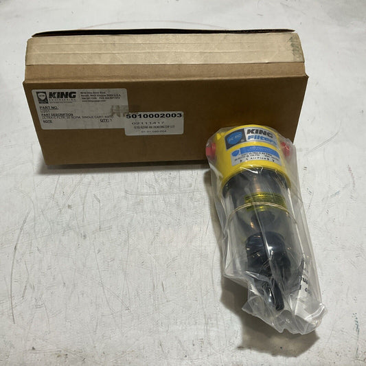 KING ENGINEERING U201 ULTRA-C FILTER  20SCFM SINGLE CART AUTO  373