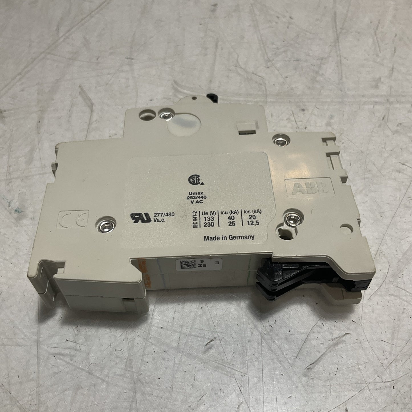 ABB S201P-Z6 CIRCUIT BREAKER 1 POLE 6A  LOT OF 3 U3S