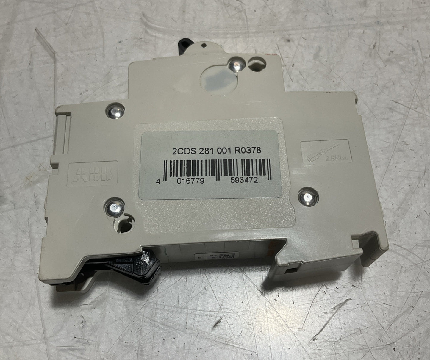ABB S201P-Z6 CIRCUIT BREAKER 1 POLE 6A  LOT OF 3 U3S