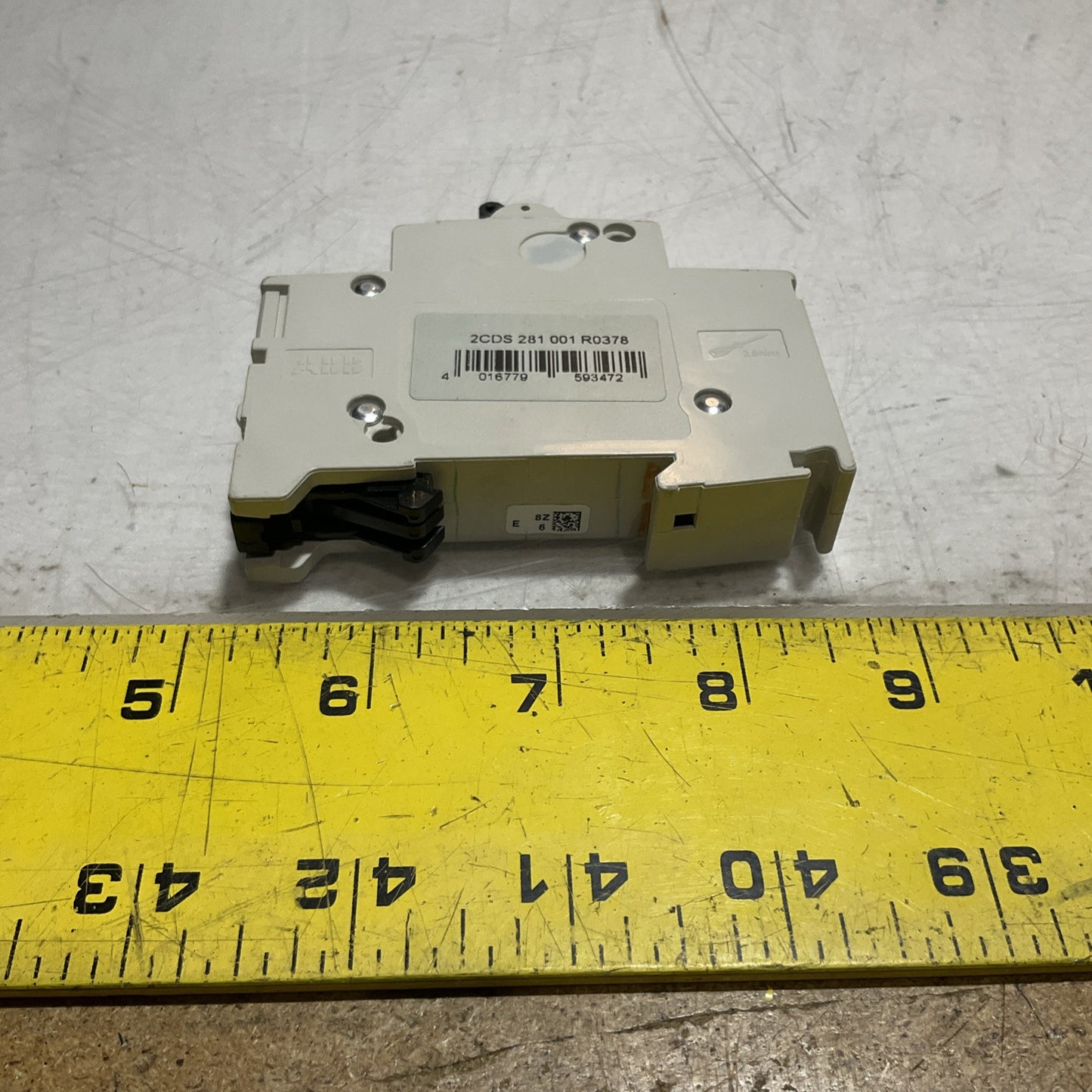 ABB S201P-Z6 CIRCUIT BREAKER 1 POLE 6A  LOT OF 3 U3S
