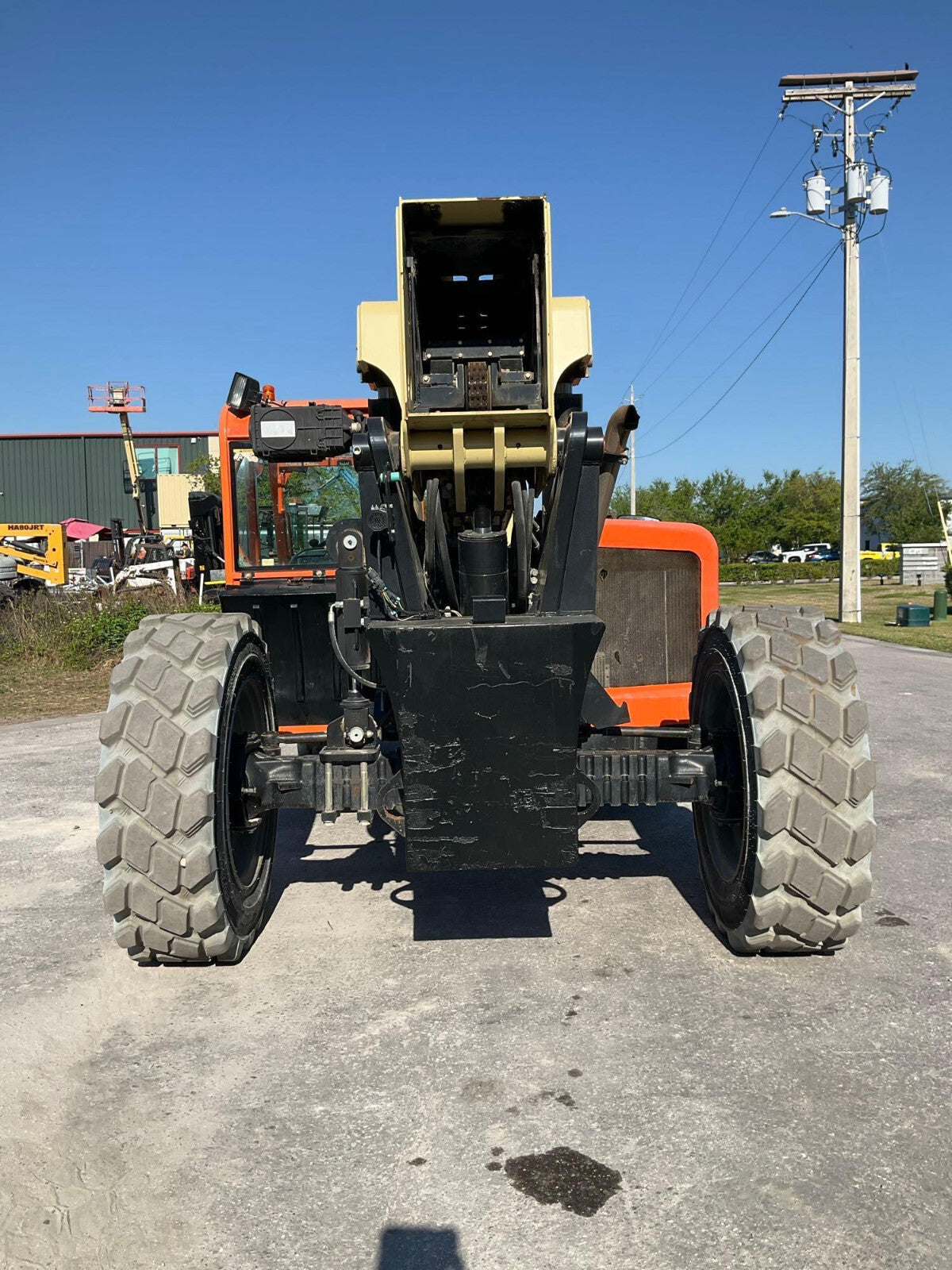 2015 JLG TELESCOPIC FORKLIFT TELEHANDLER MODEL G12-55A, DIESEL