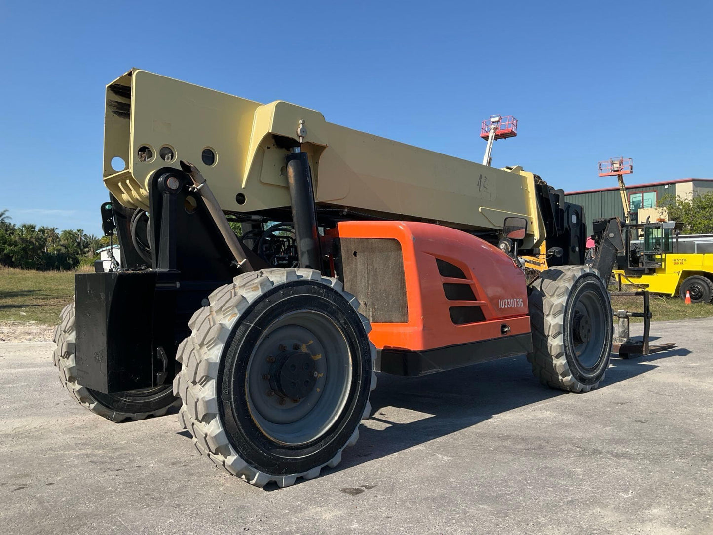 2015 JLG TELESCOPIC FORKLIFT TELEHANDLER MODEL G12-55A, DIESEL