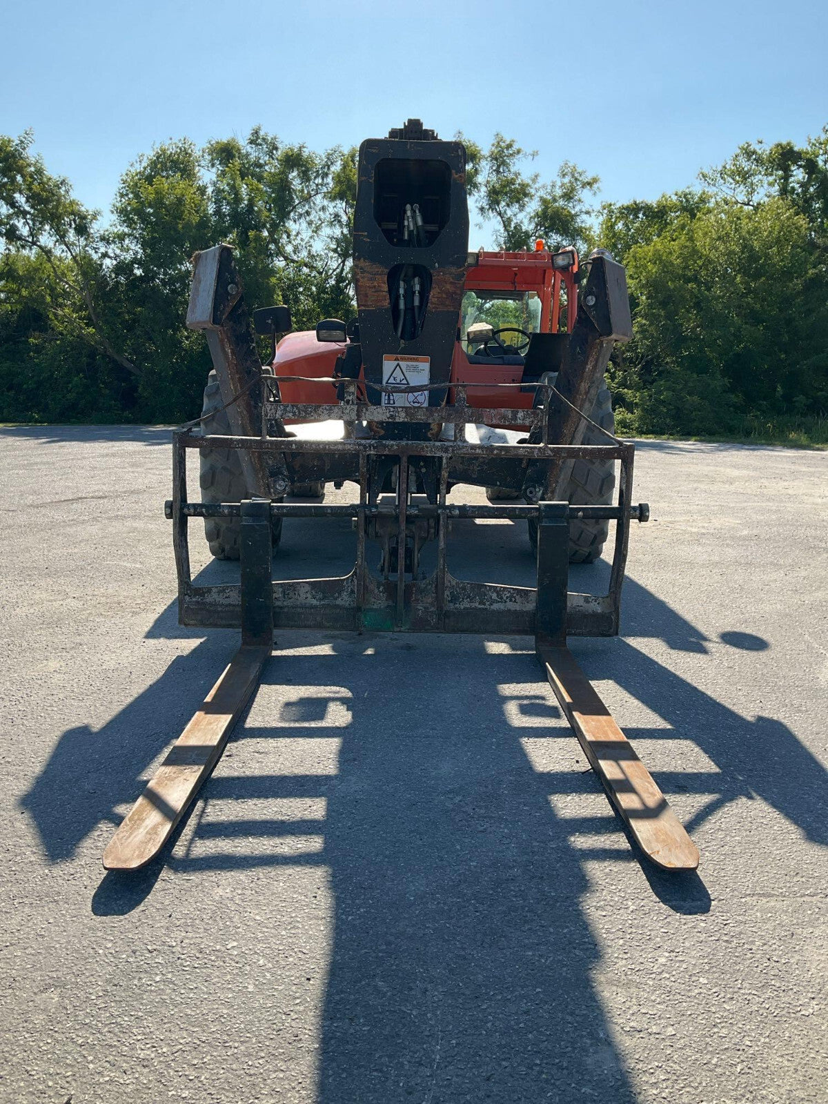 2015 JLG TELESCOPIC FORKLIFT TELEHANDLER MODEL G12-55A, DIESEL