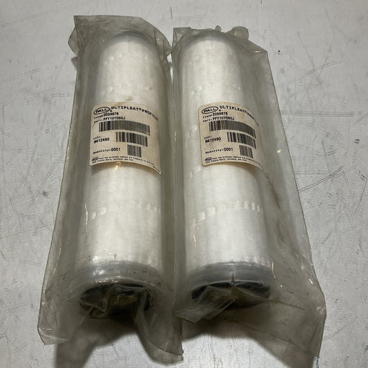 PALL  ULTIPLEAT PROFILE PFY1UY060J  MICRON  FILTER ELEMENT LOT OF 2 U3S