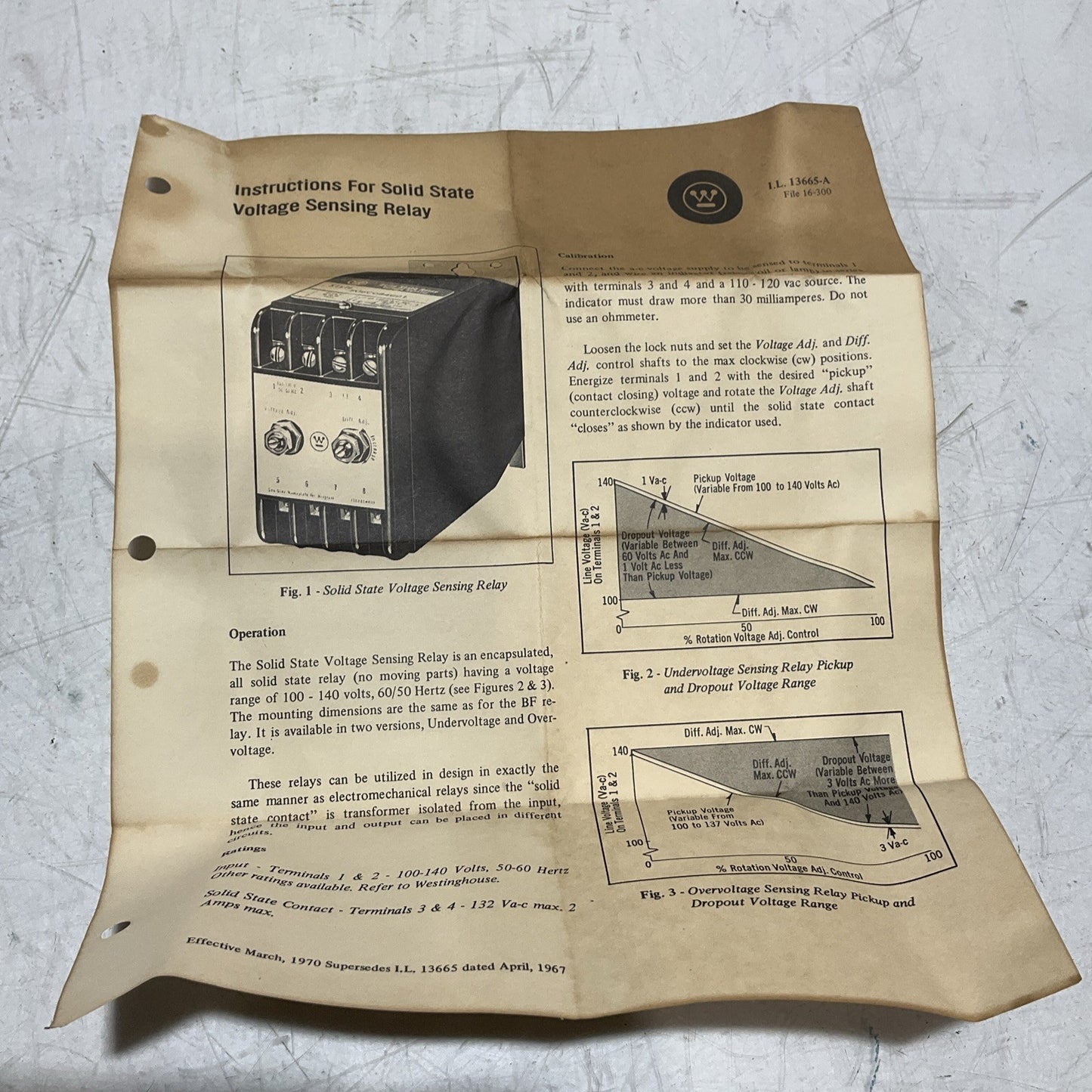 CUTLER HAMMER 506C084G09 SOLID STATE RELAY  VOLTAGE SENSING 70/120V 50/60HZ  U3S