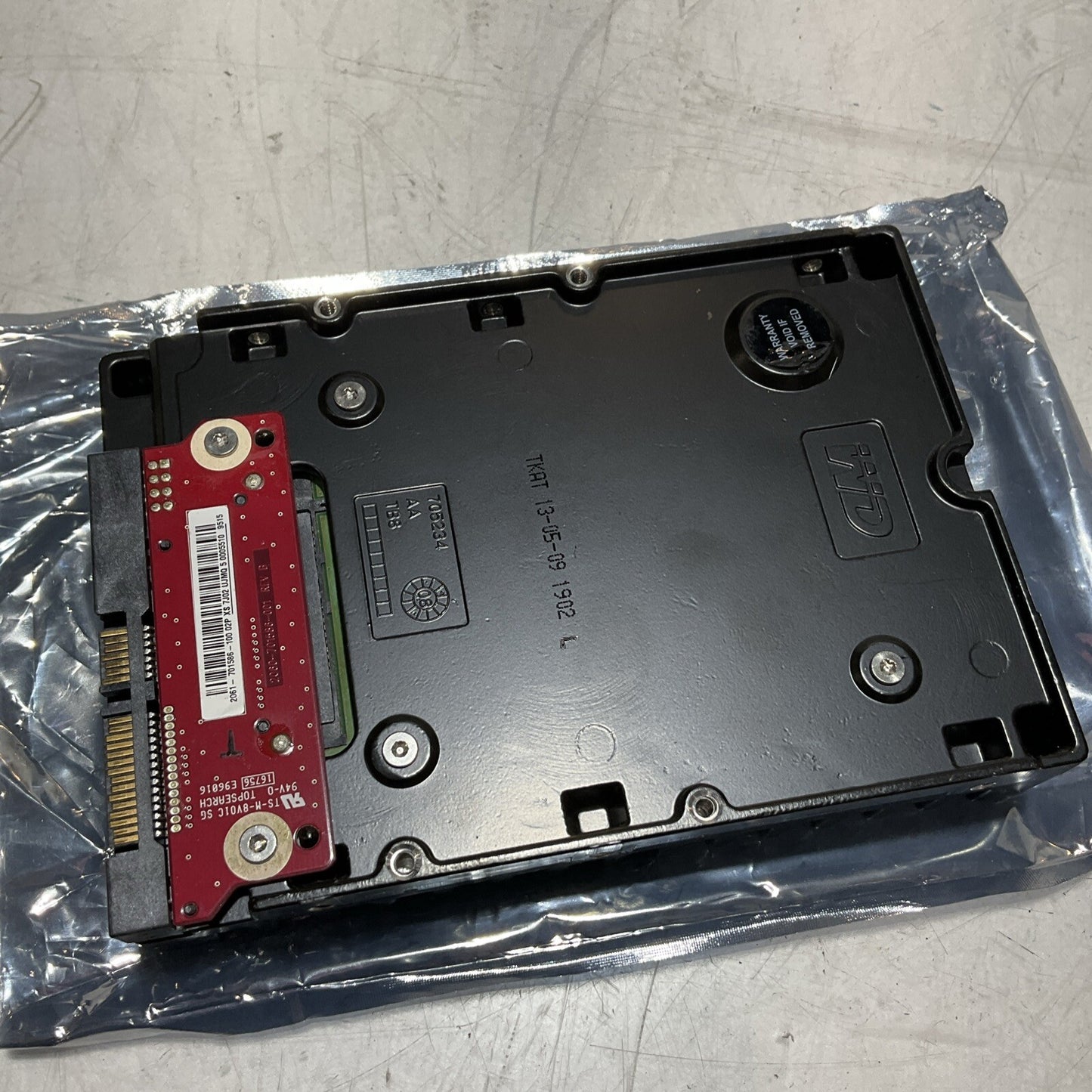 WESTERN DIGITAL WD3000HLFS DRIVE HARD INTERNAL VELOCIRAPTOR 300GB SATA 12VDC U3S